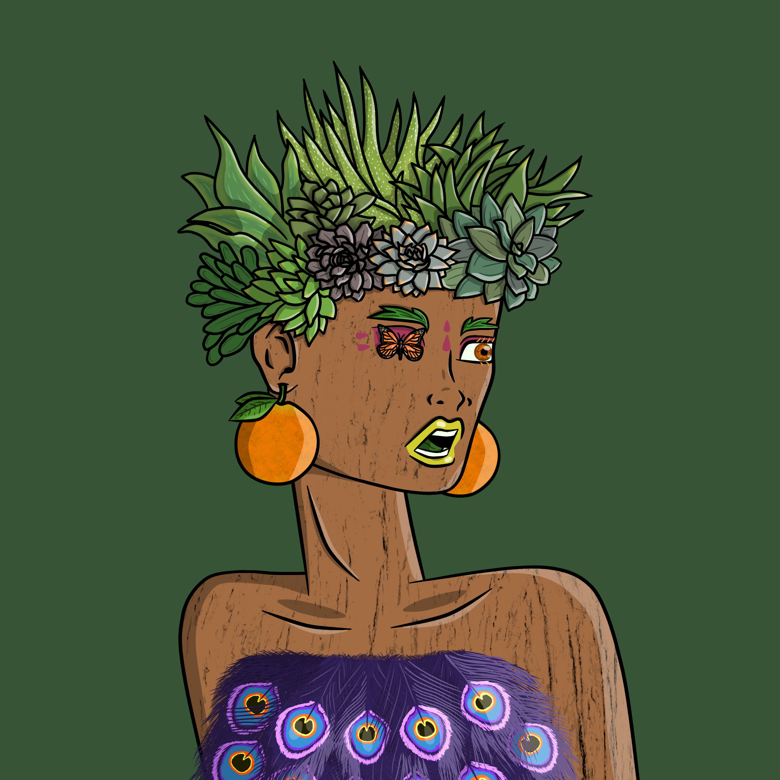 Forest Folk #0073 NFT on Algorand