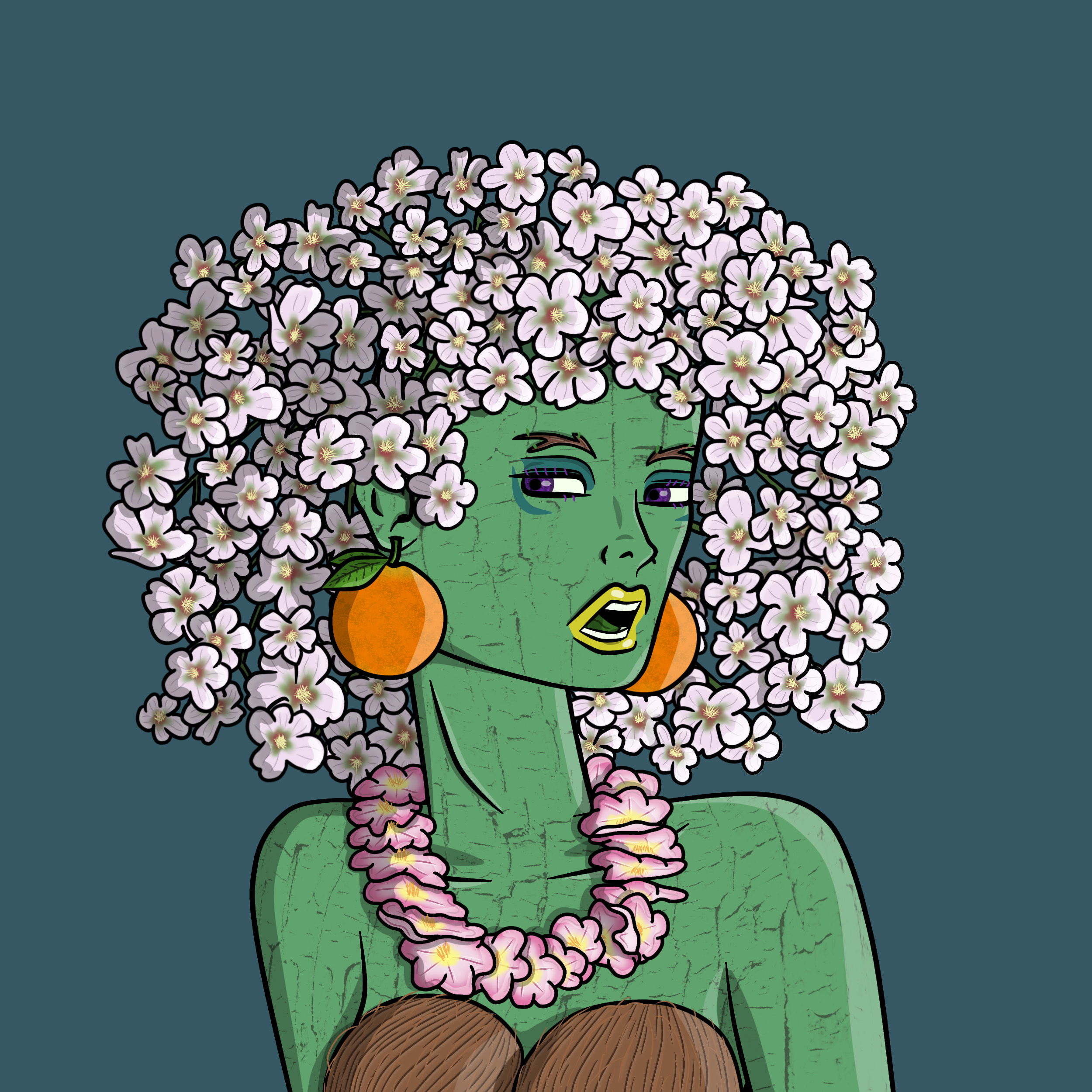 Forest Folk #0254 NFT on Algorand