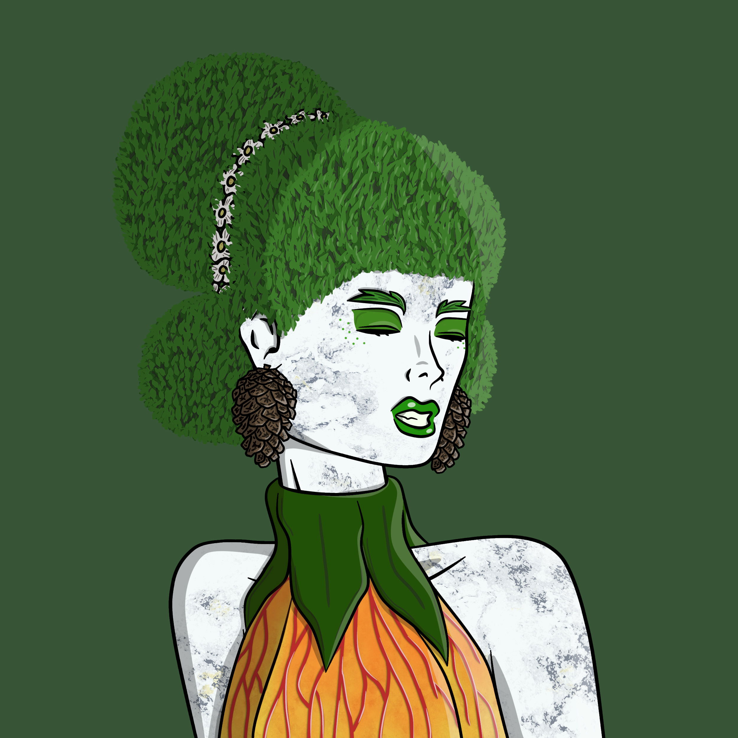 Forest Folk #0474 NFT on Algorand