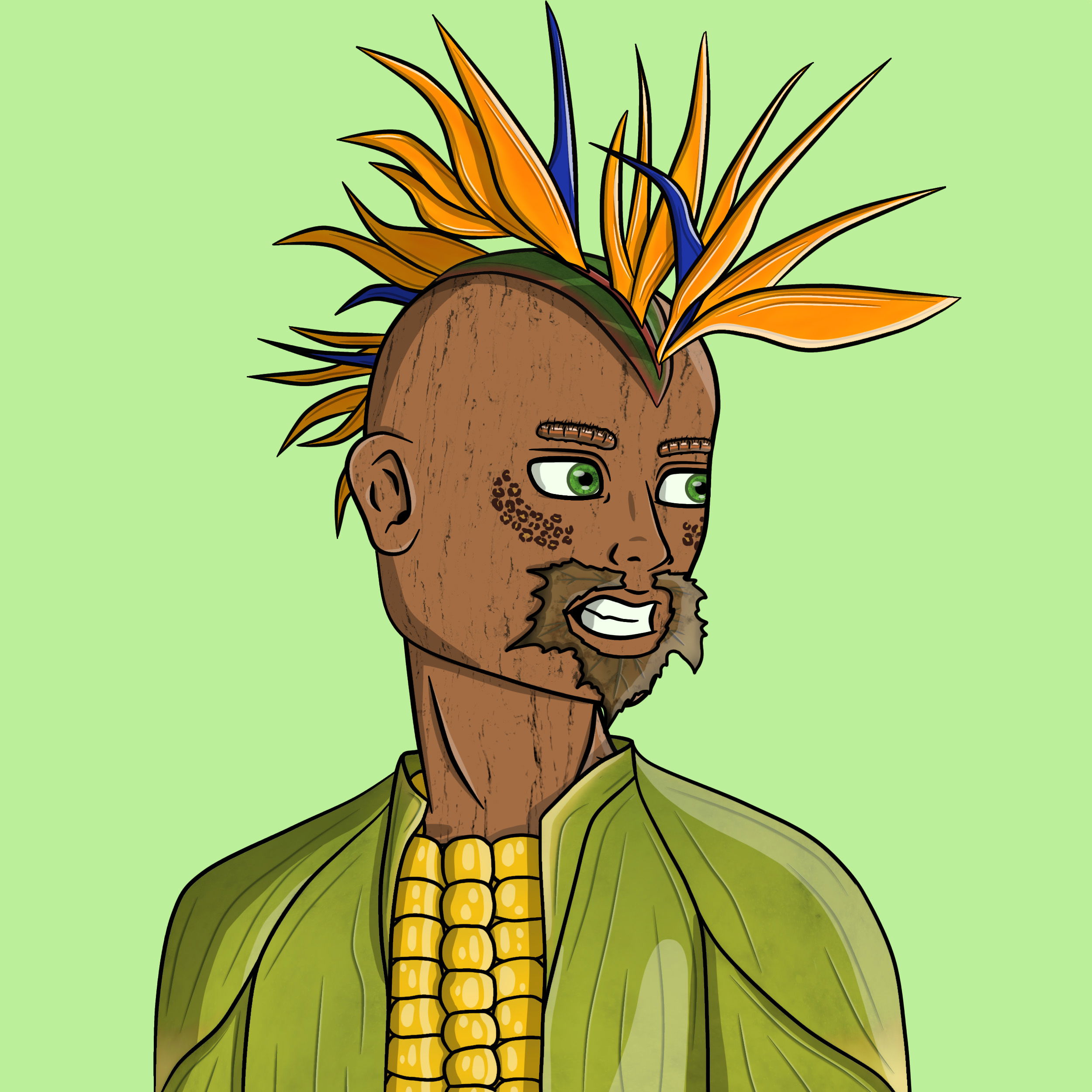 Forest Folk #0563 NFT on Algorand