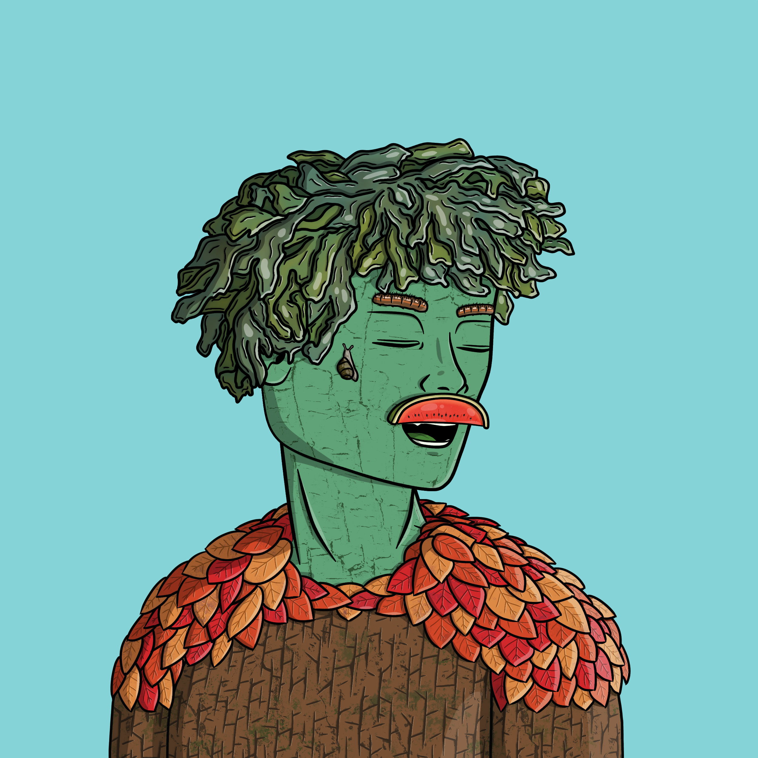 Forest Folk #0580 NFT on Algorand
