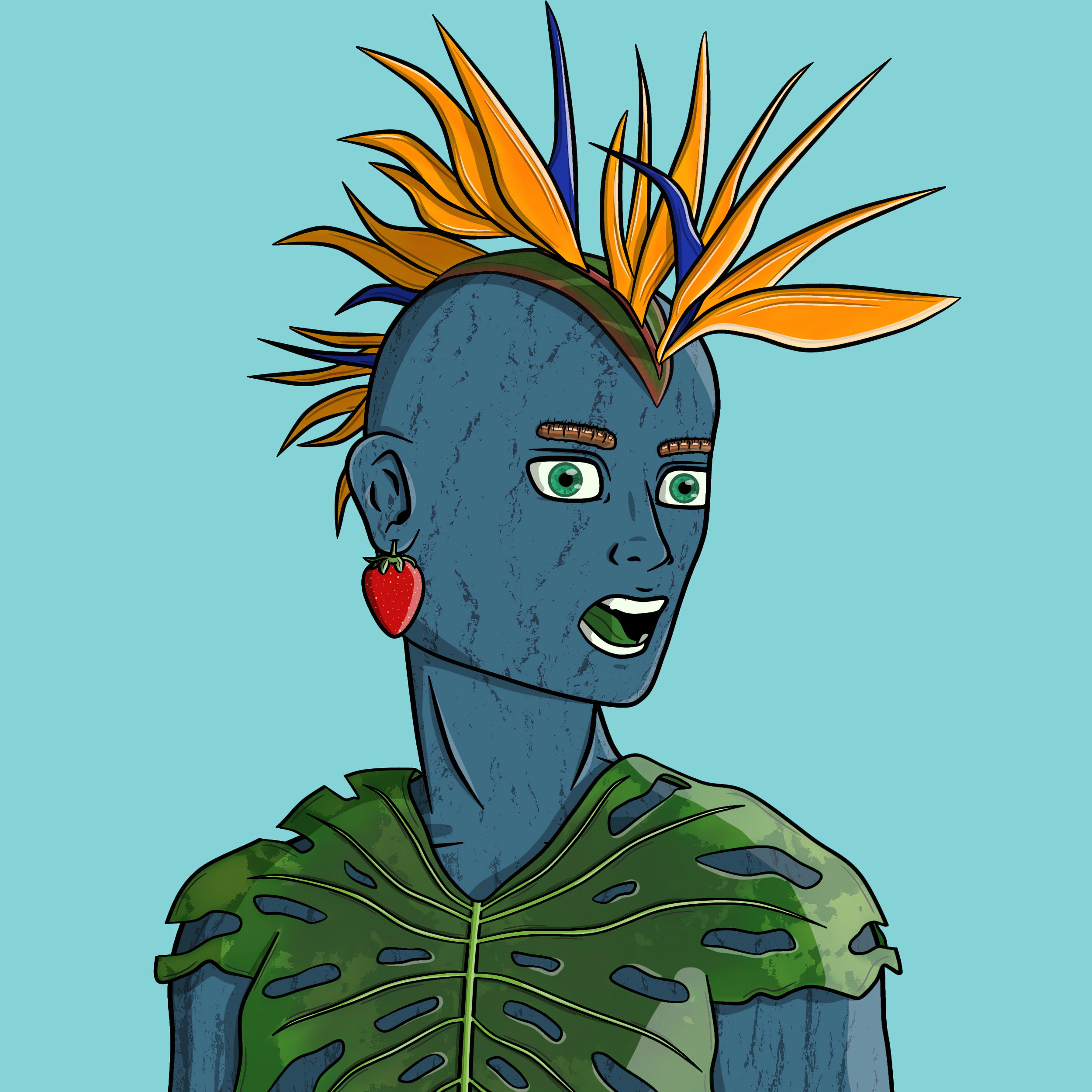 Forest Folk #0595 NFT on Algorand