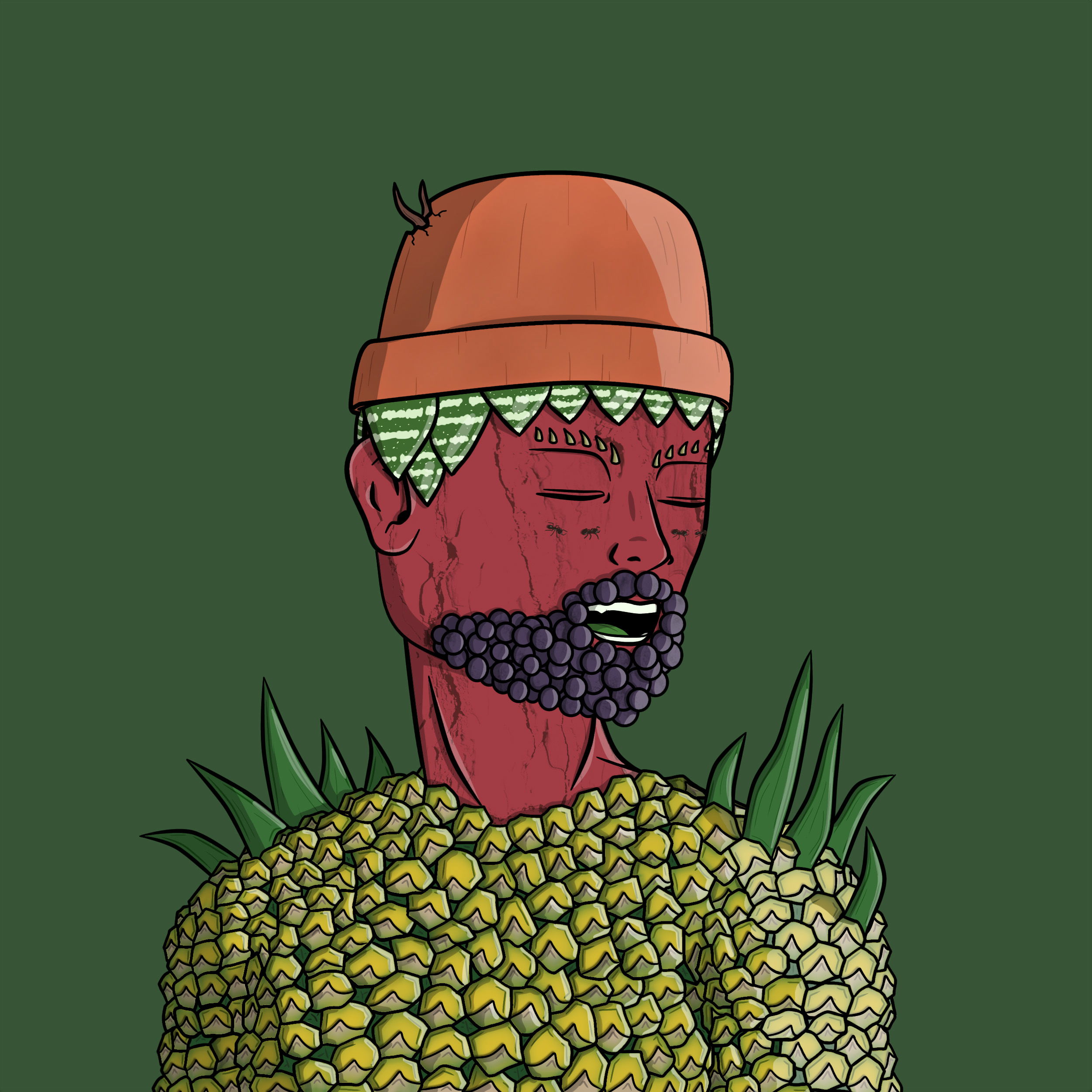 Forest Folk #0636 NFT on Algorand