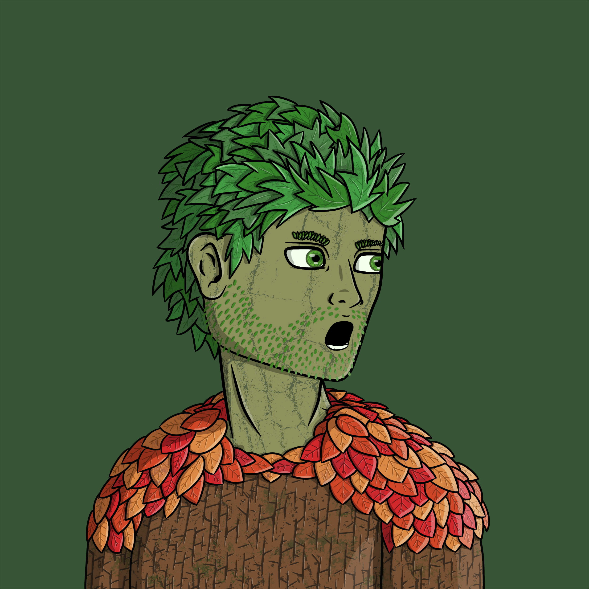 Forest Folk #0654 NFT on Algorand