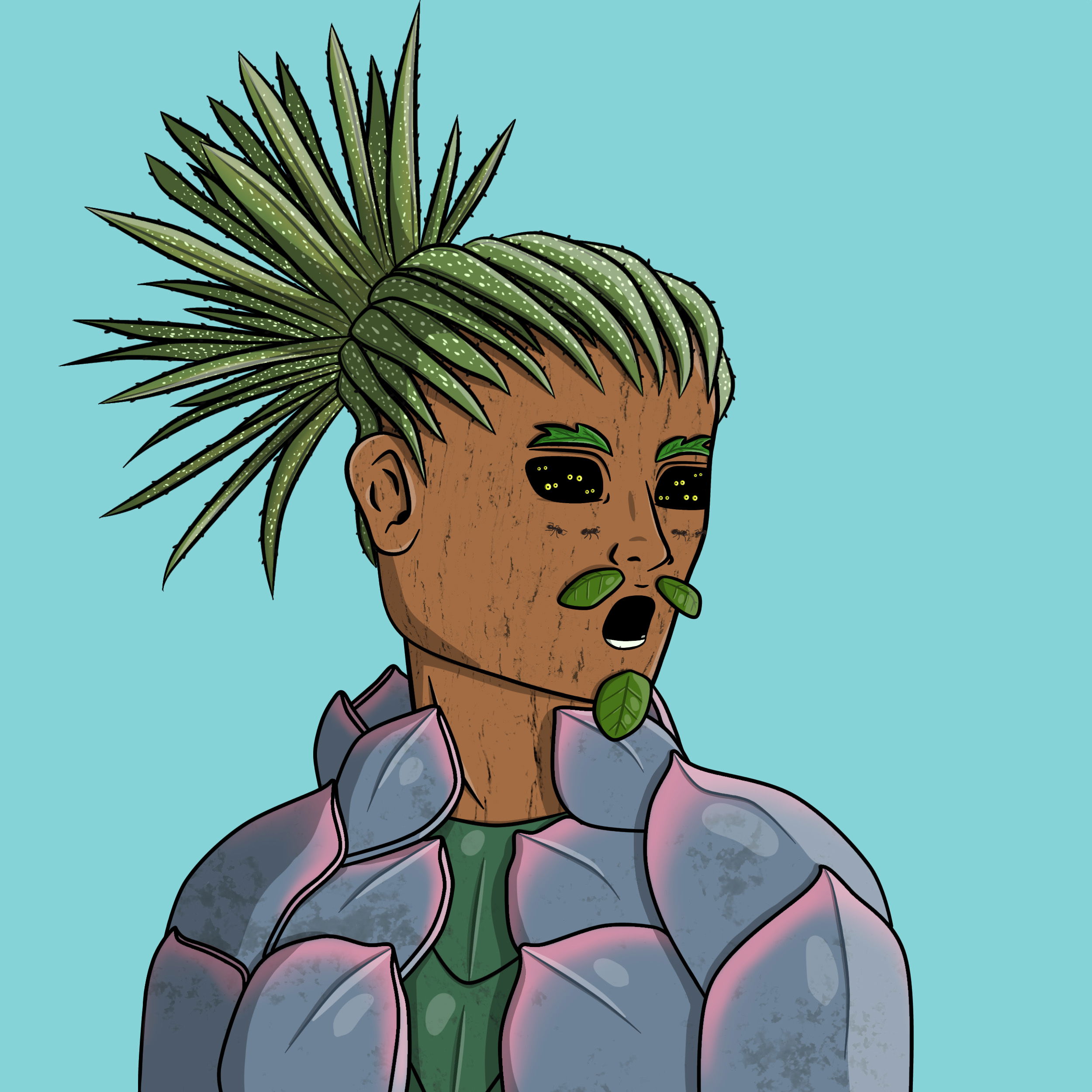 Forest Folk #0695 NFT on Algorand