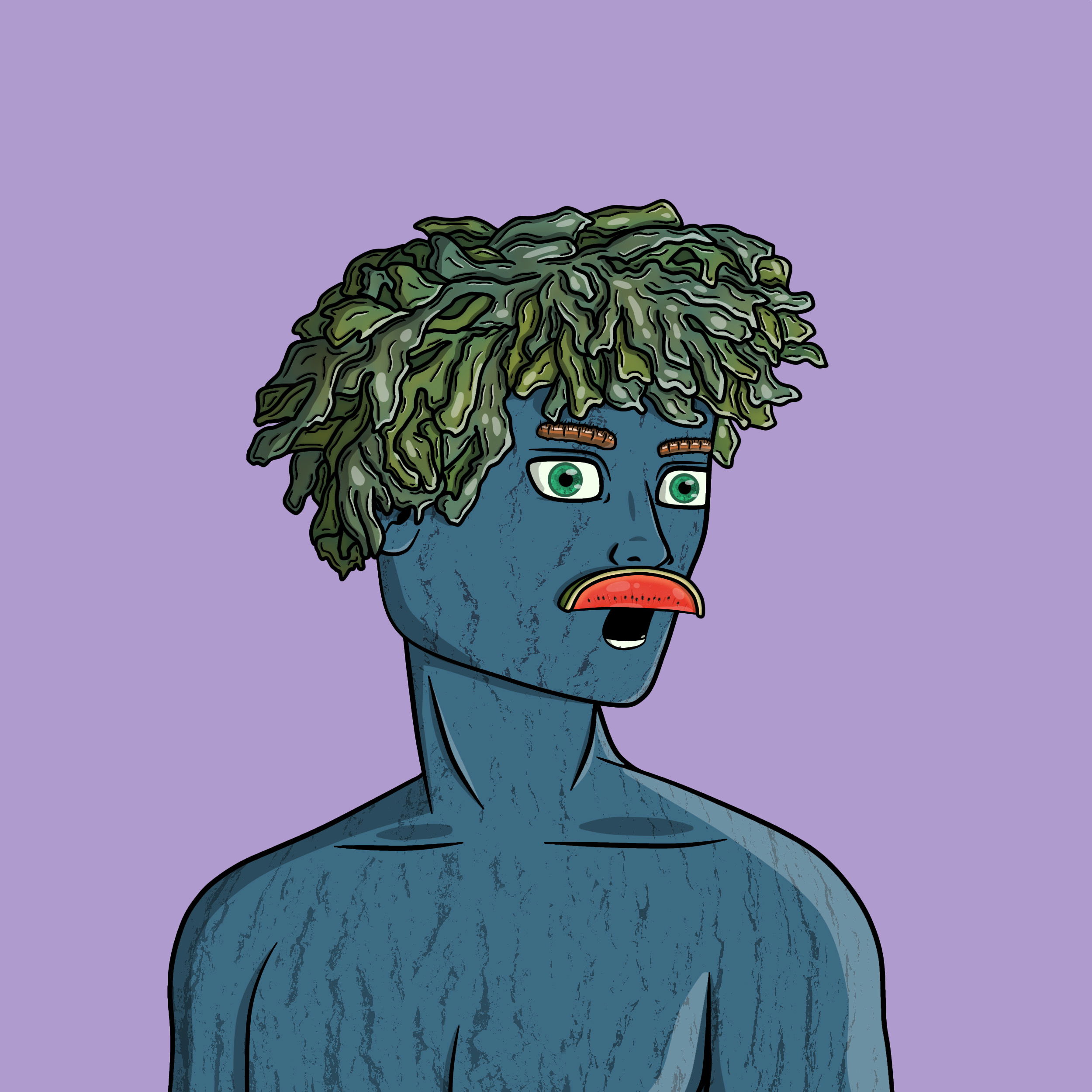 Forest Folk #0734 NFT on Algorand