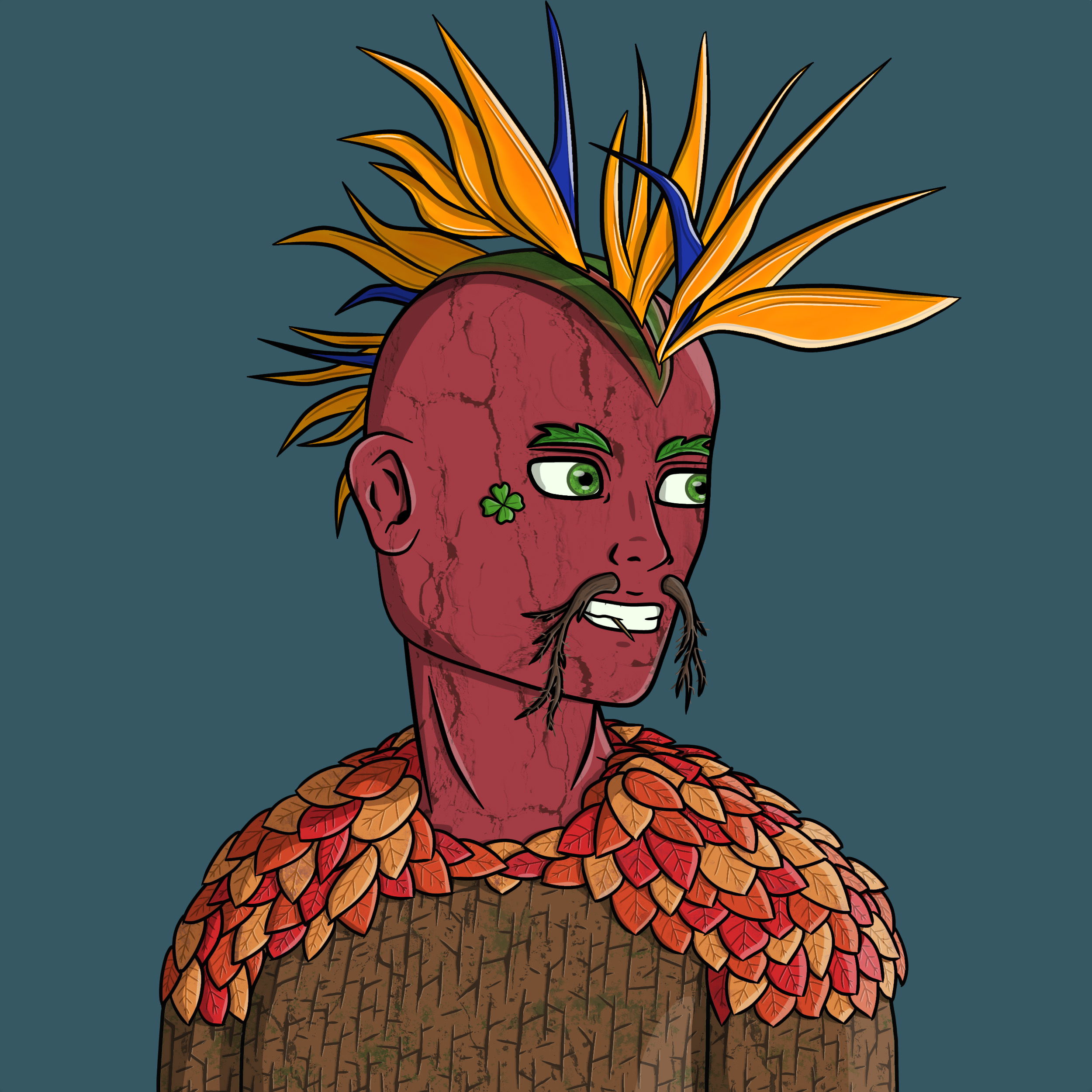 Forest Folk #0758 NFT on Algorand