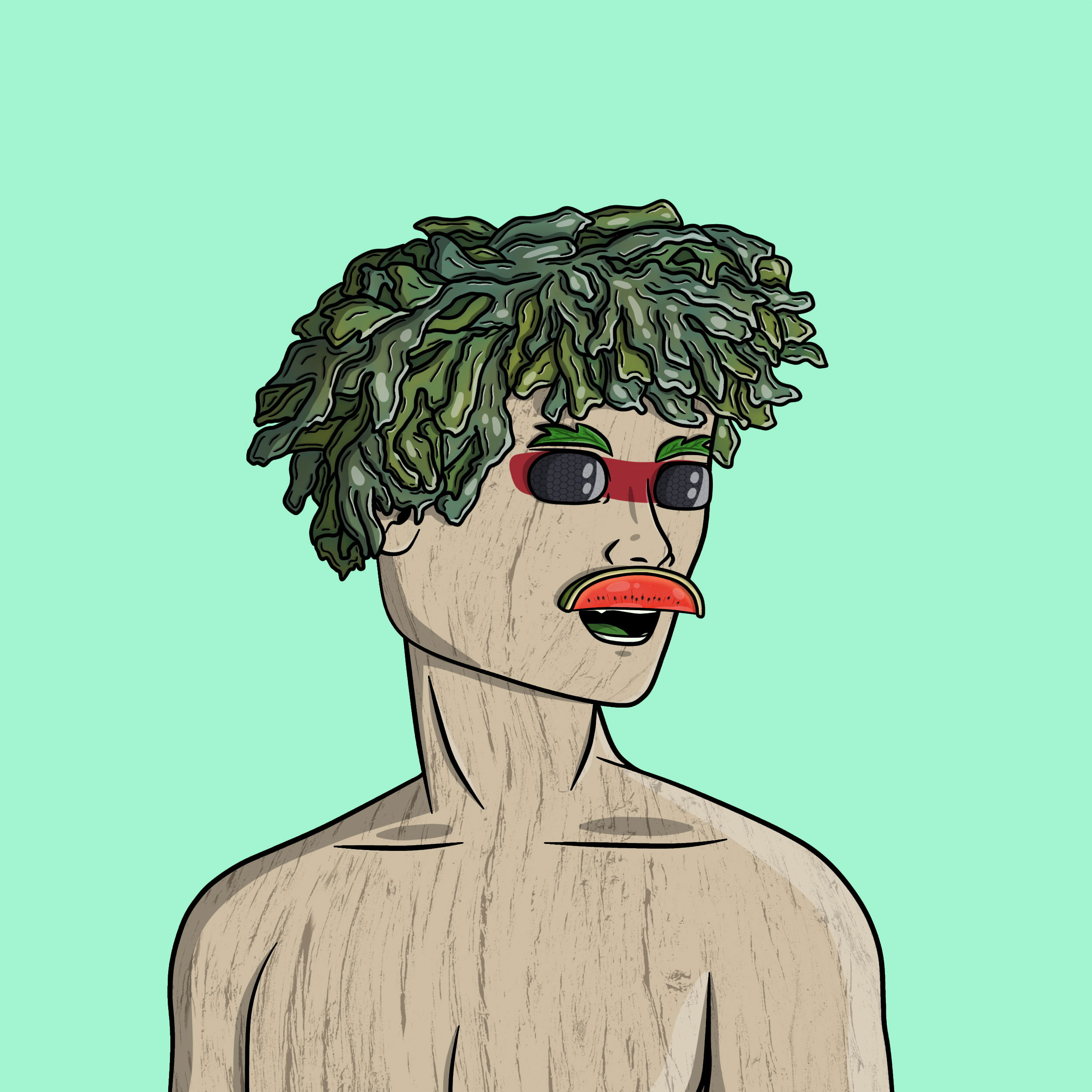 Forest Folk #0834 NFT on Algorand