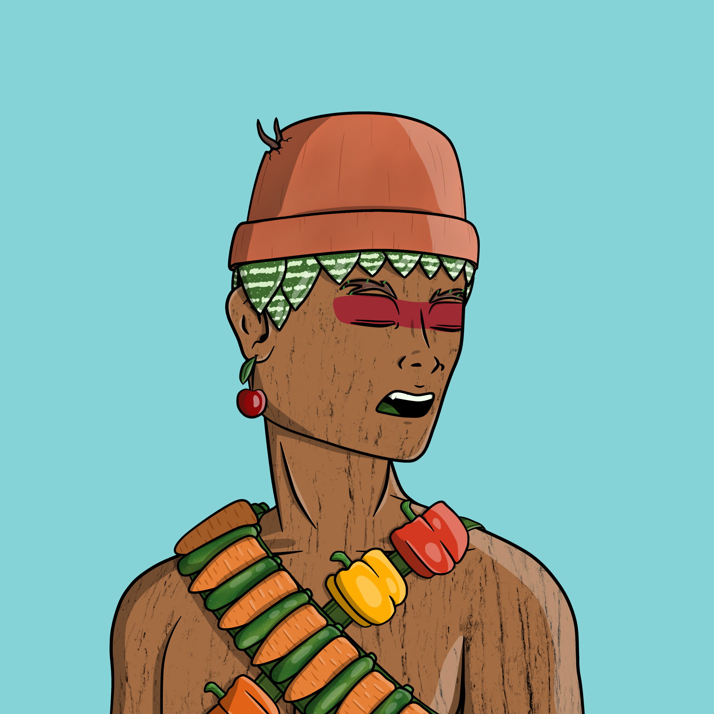 Forest Folk #0858 NFT on Algorand