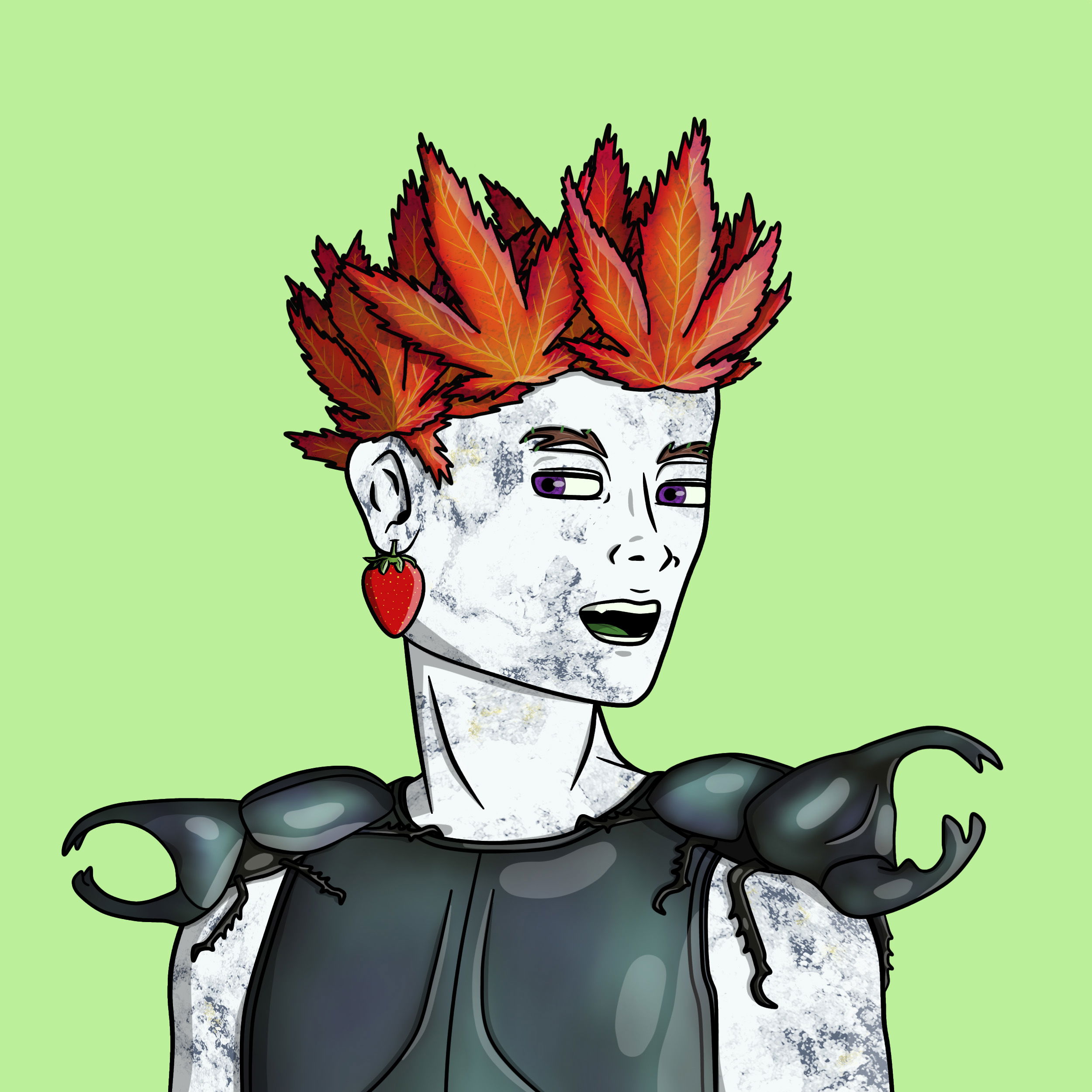 Forest Folk #0876 NFT on Algorand