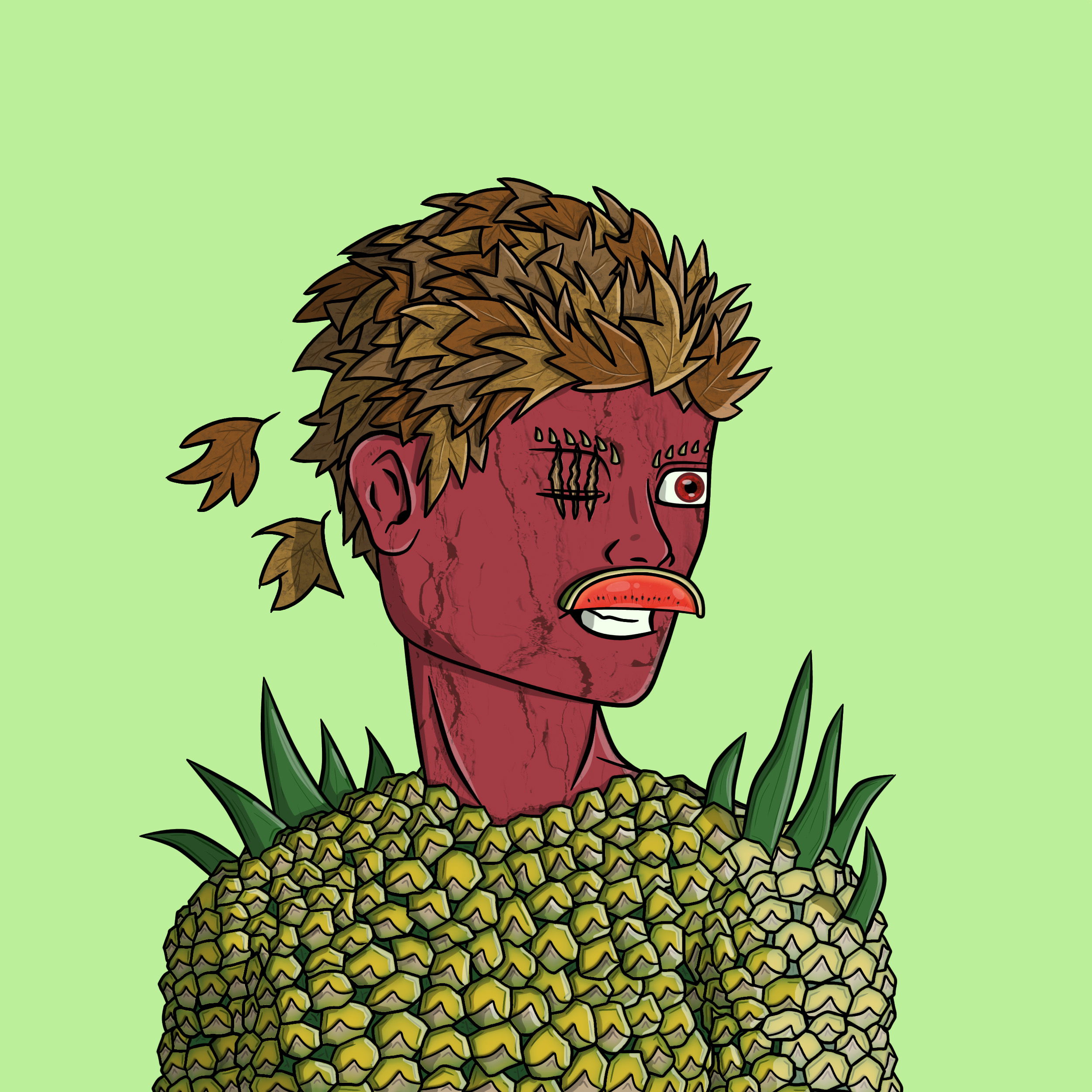 Forest Folk #0889 NFT on Algorand