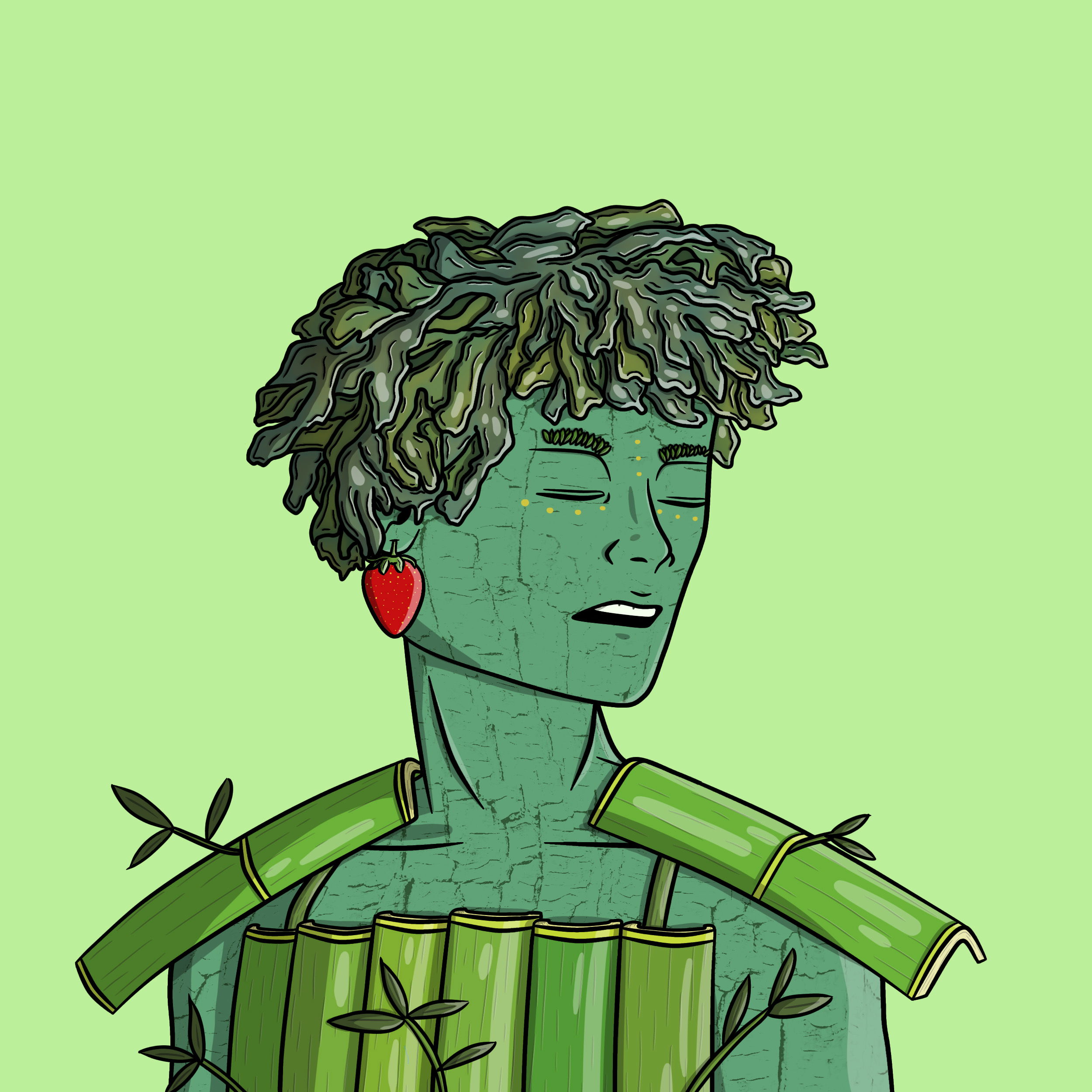 Forest Folk #0893 NFT on Algorand