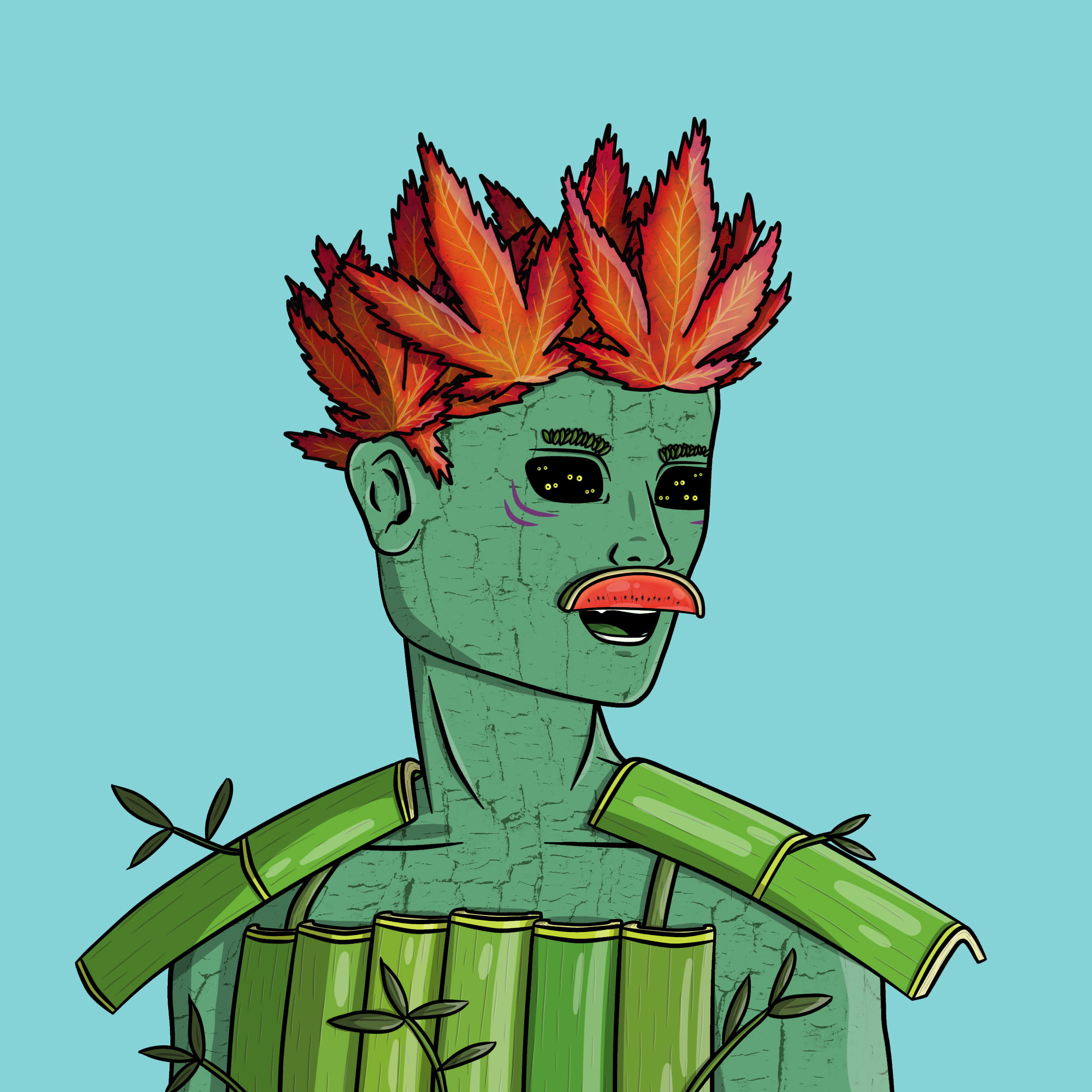 Forest Folk #0964 NFT on Algorand