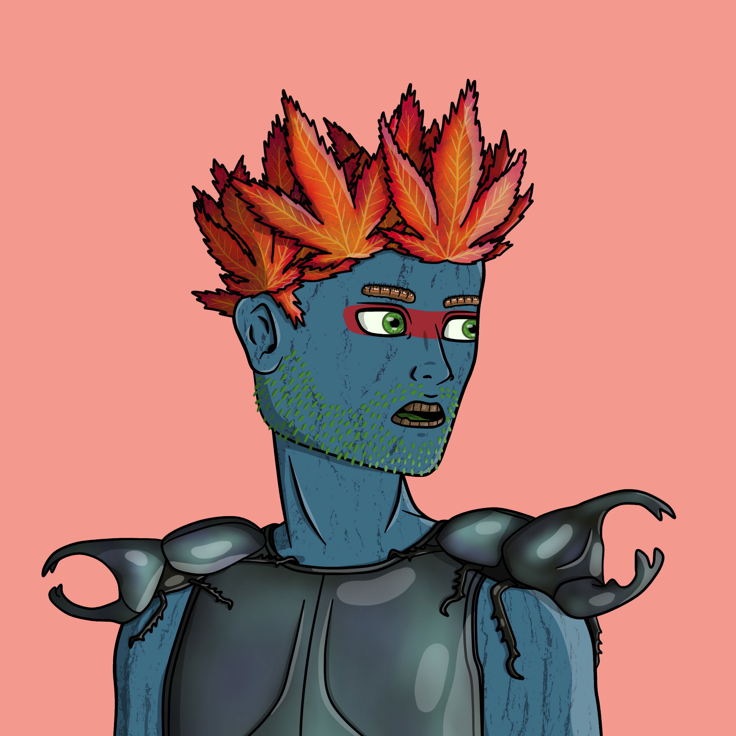 Forest Folk #0968 NFT on Algorand