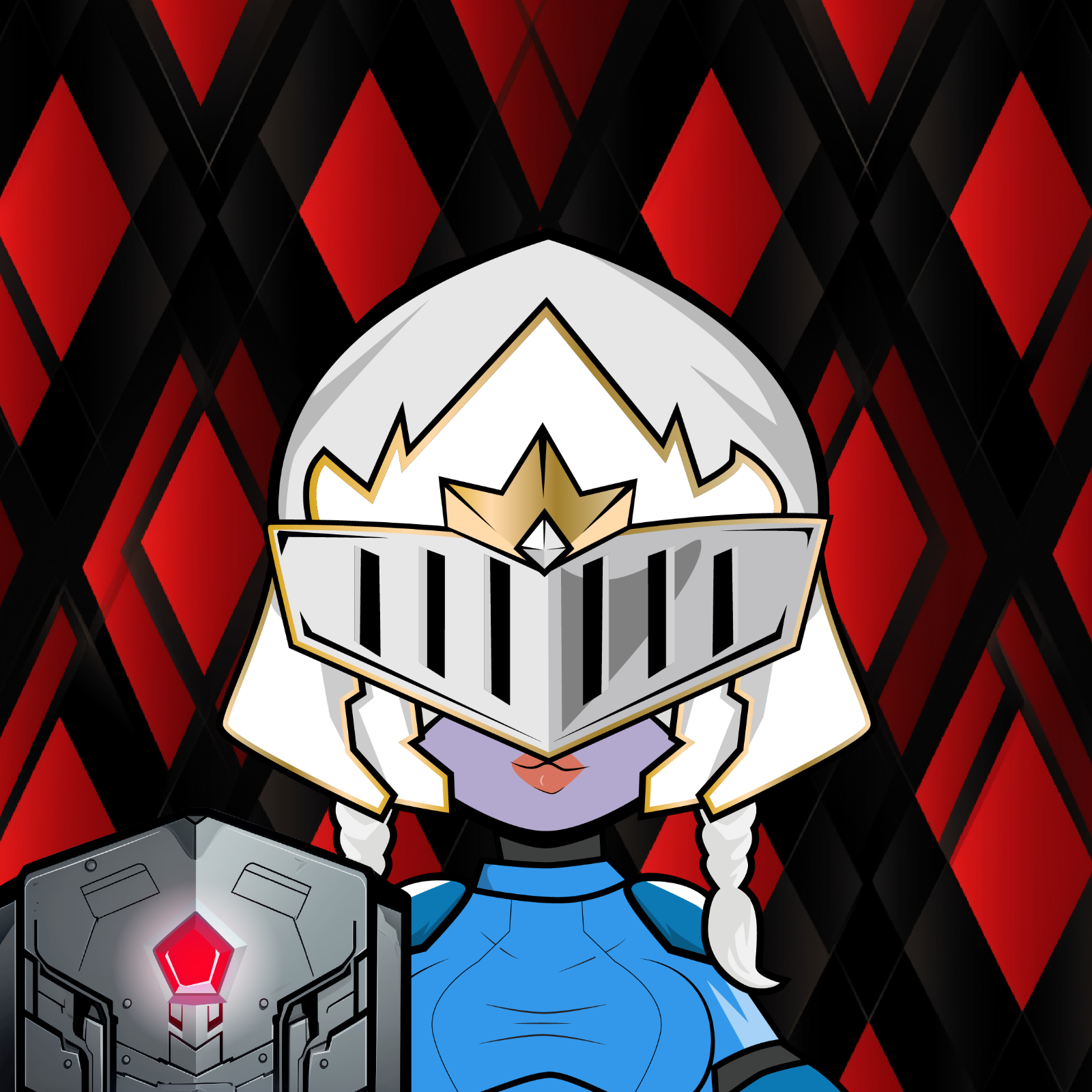 Little Maidens #102 NFT on Algorand