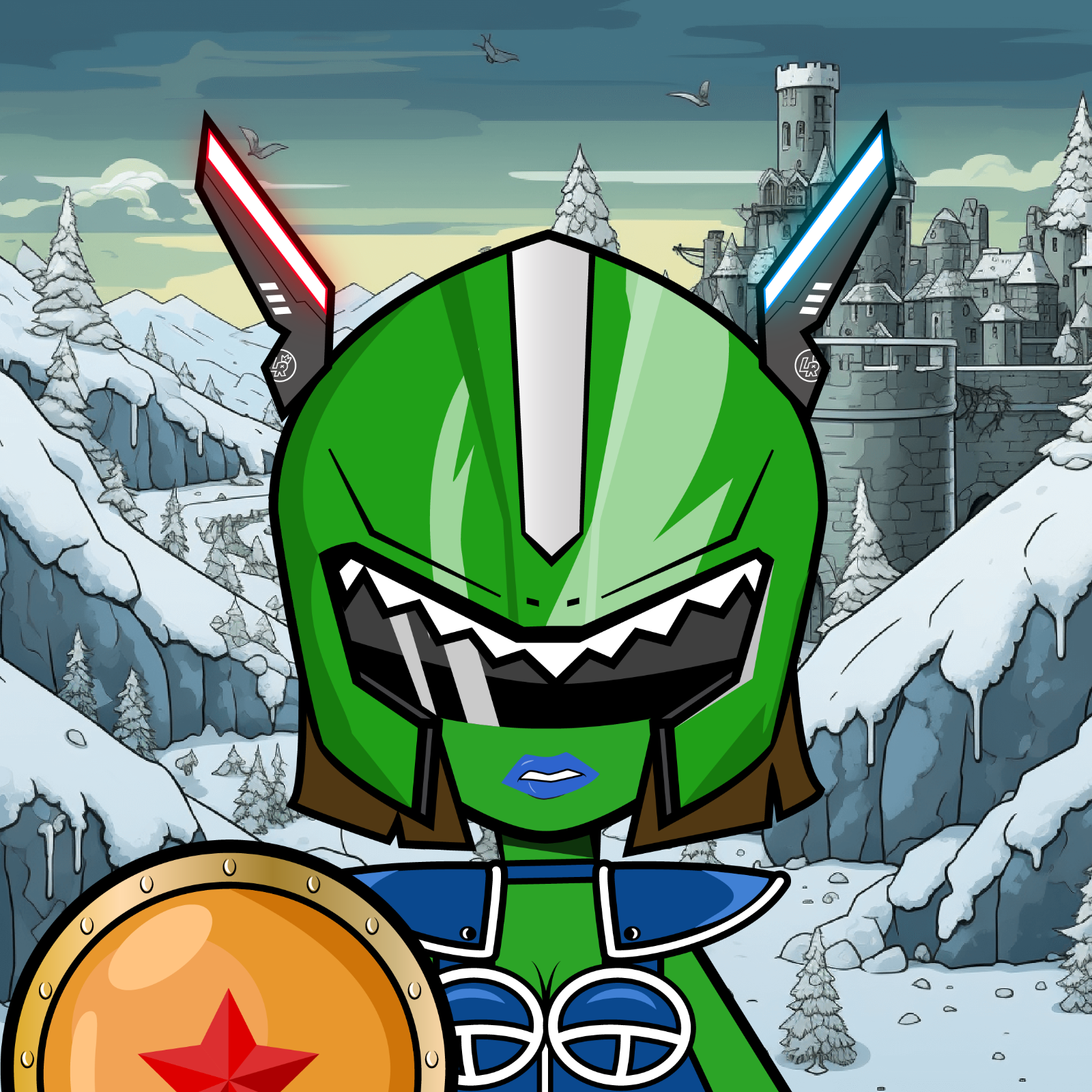 Little Maidens #108 NFT on Algorand