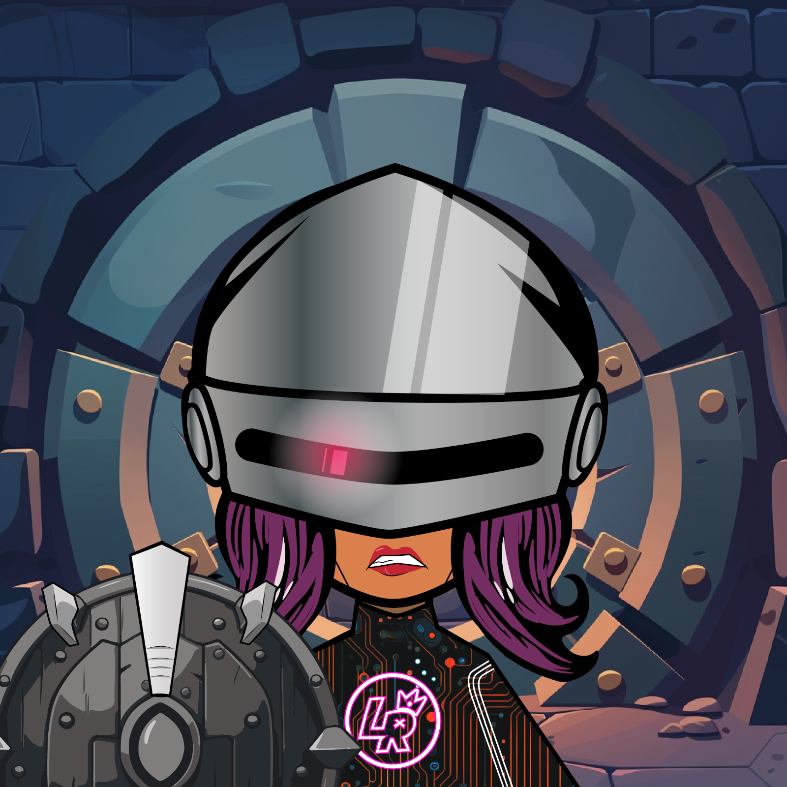 Little Maidens #121 NFT on Algorand