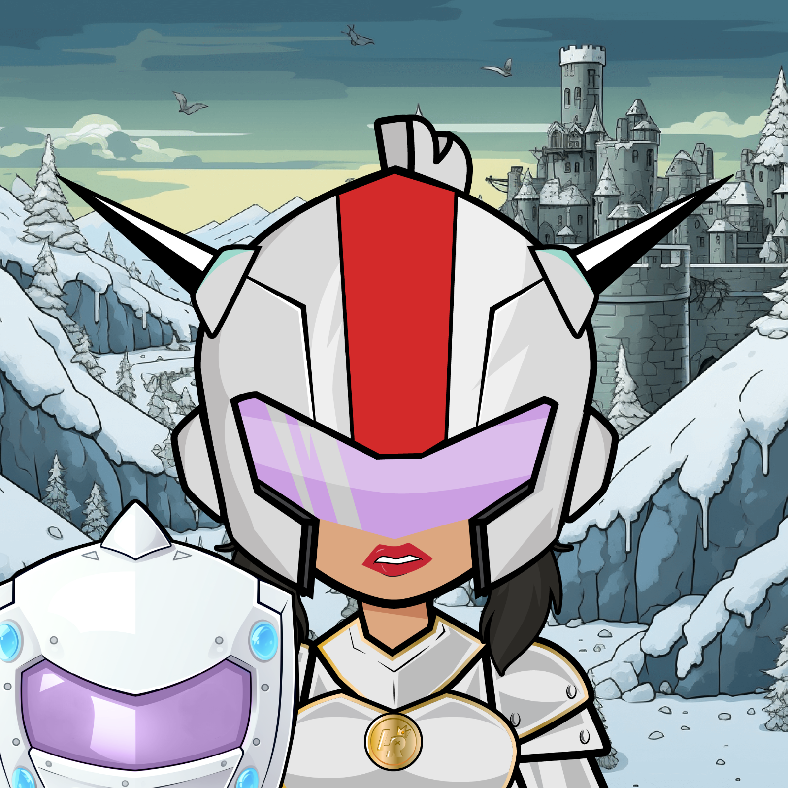 Little Maidens #163 NFT on Algorand