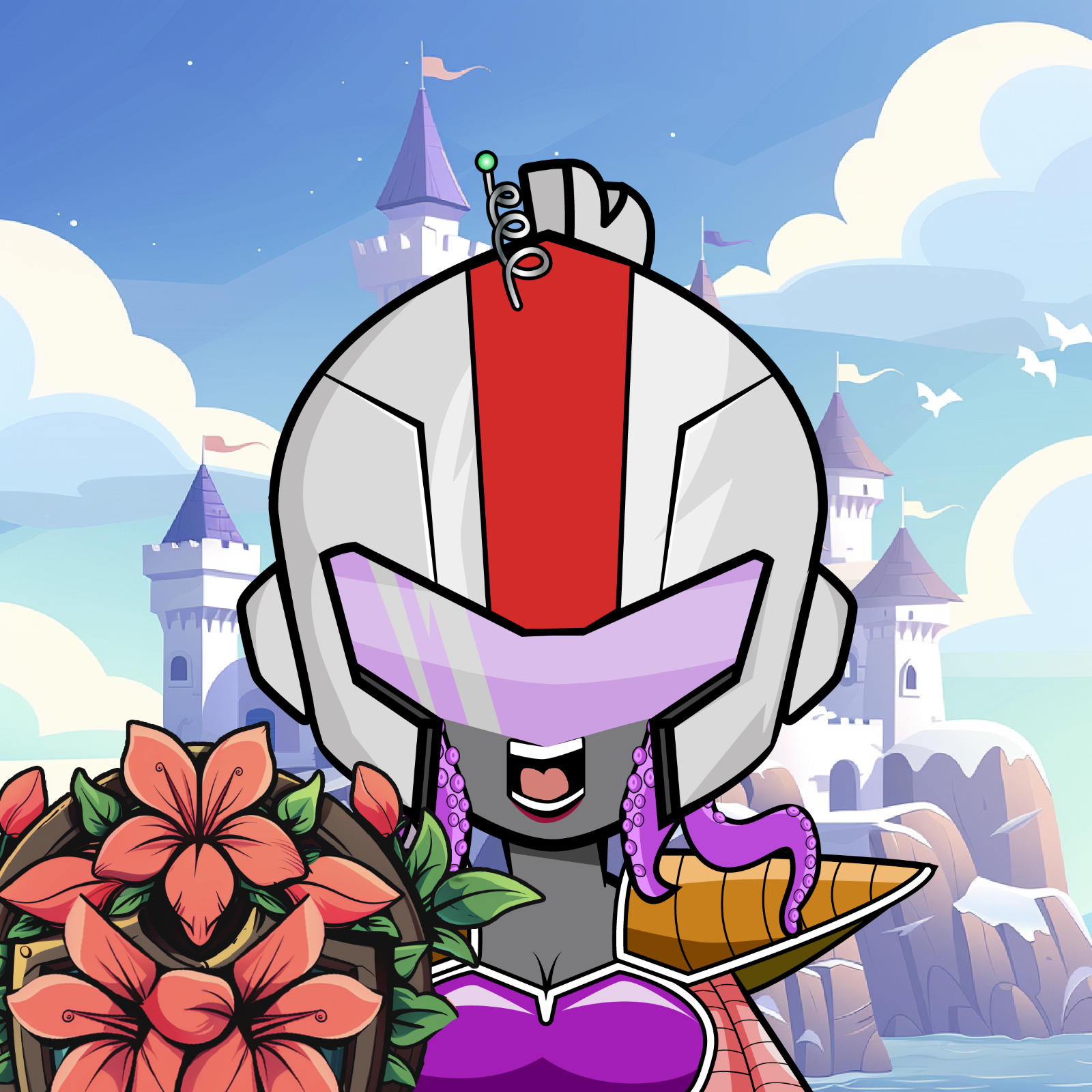 Little Maidens #182 NFT on Algorand