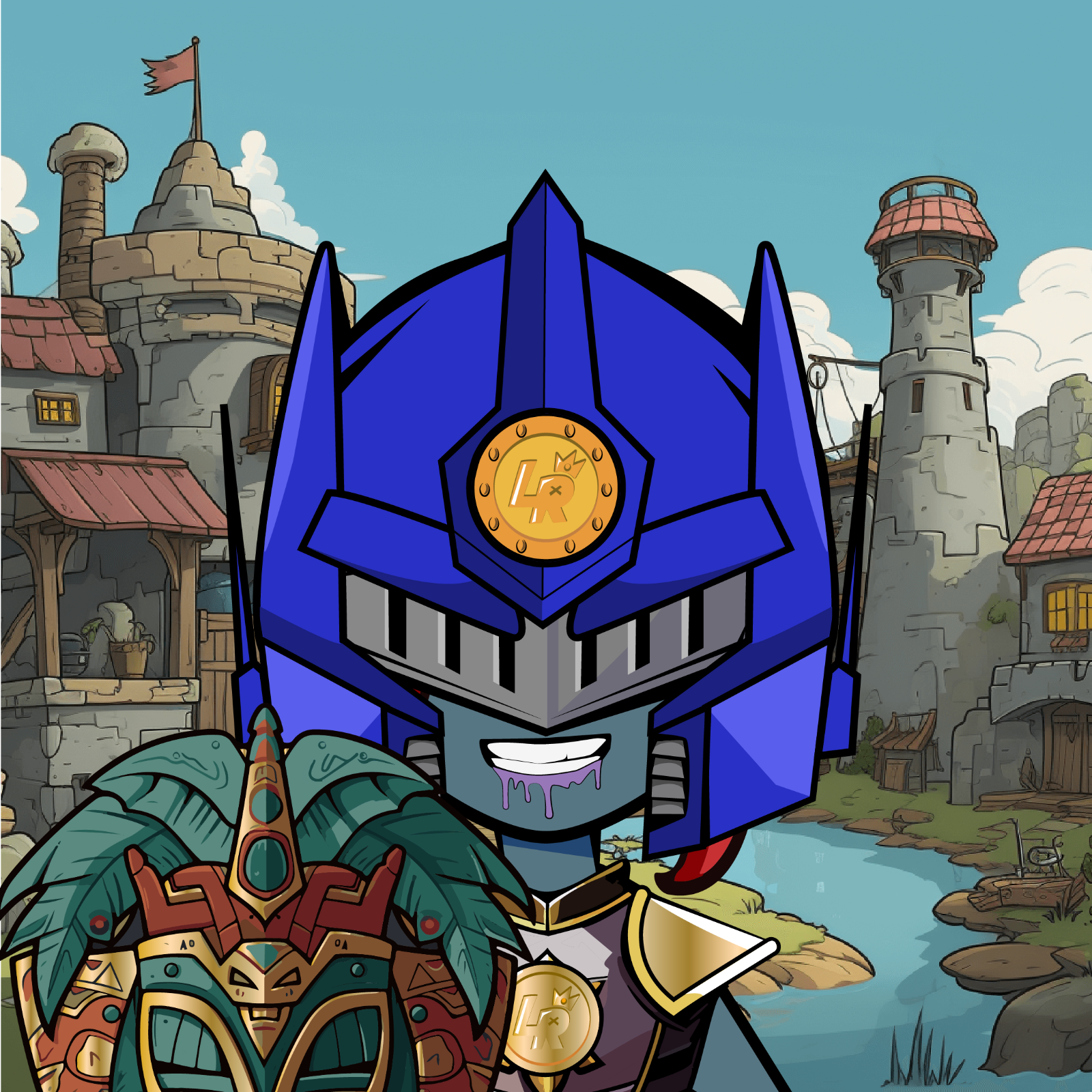 Little Maidens #198 NFT on Algorand