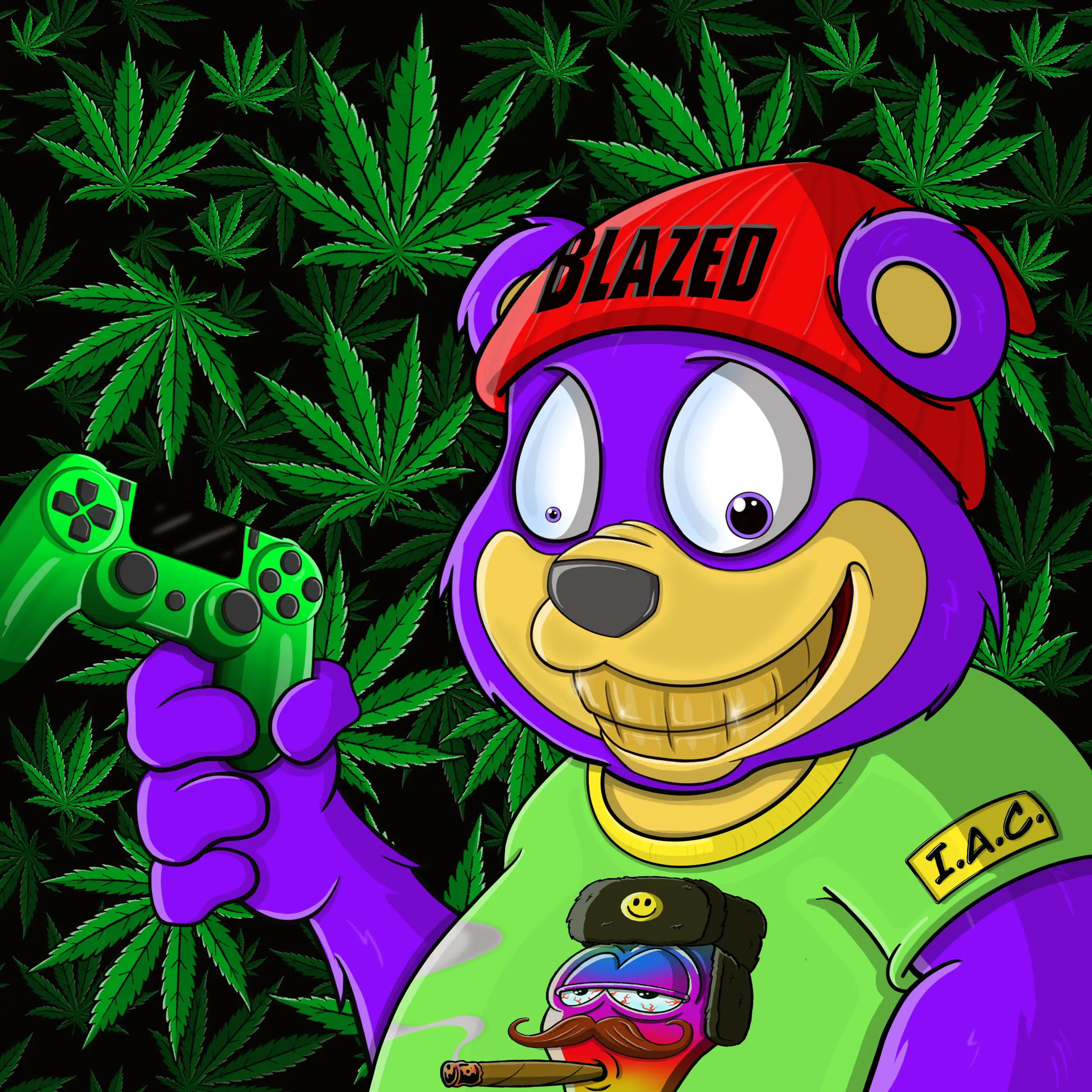 Burnin Bears #929 NFT on Algorand