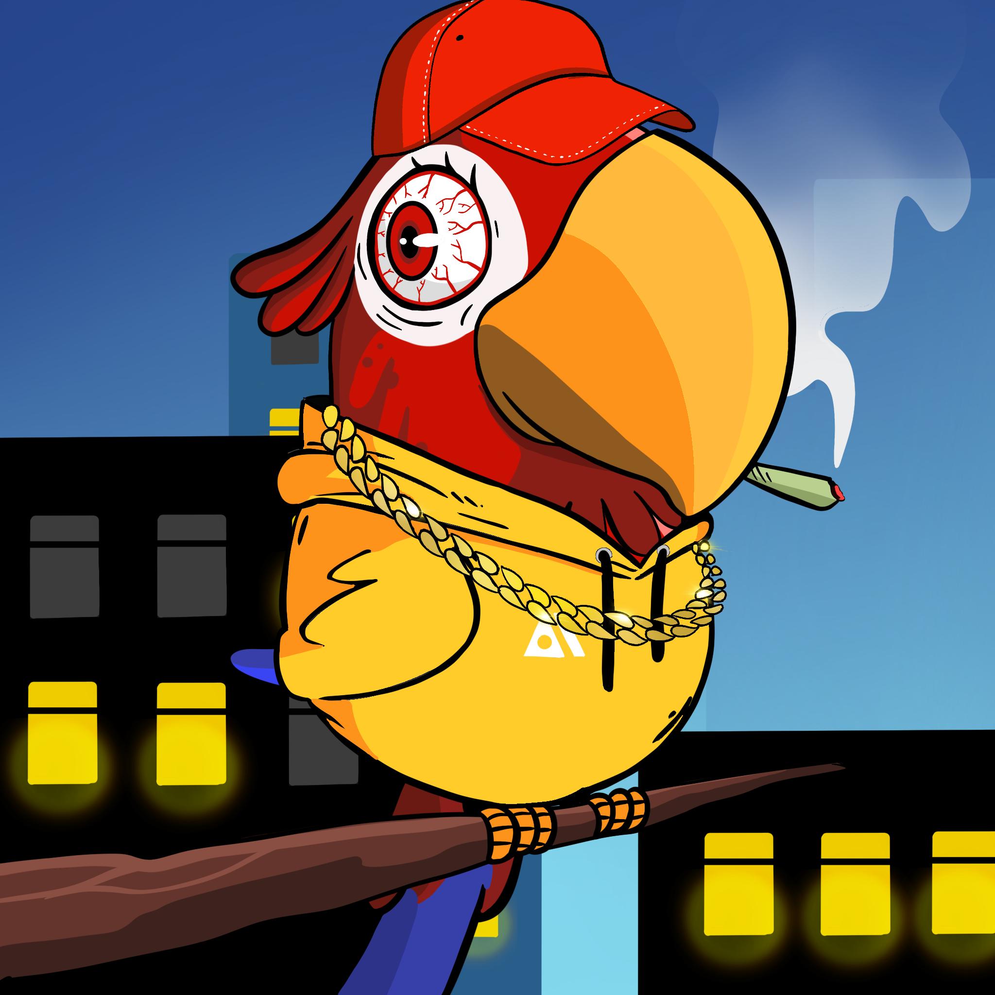 Ruffled Feathers #027 NFT on Algorand