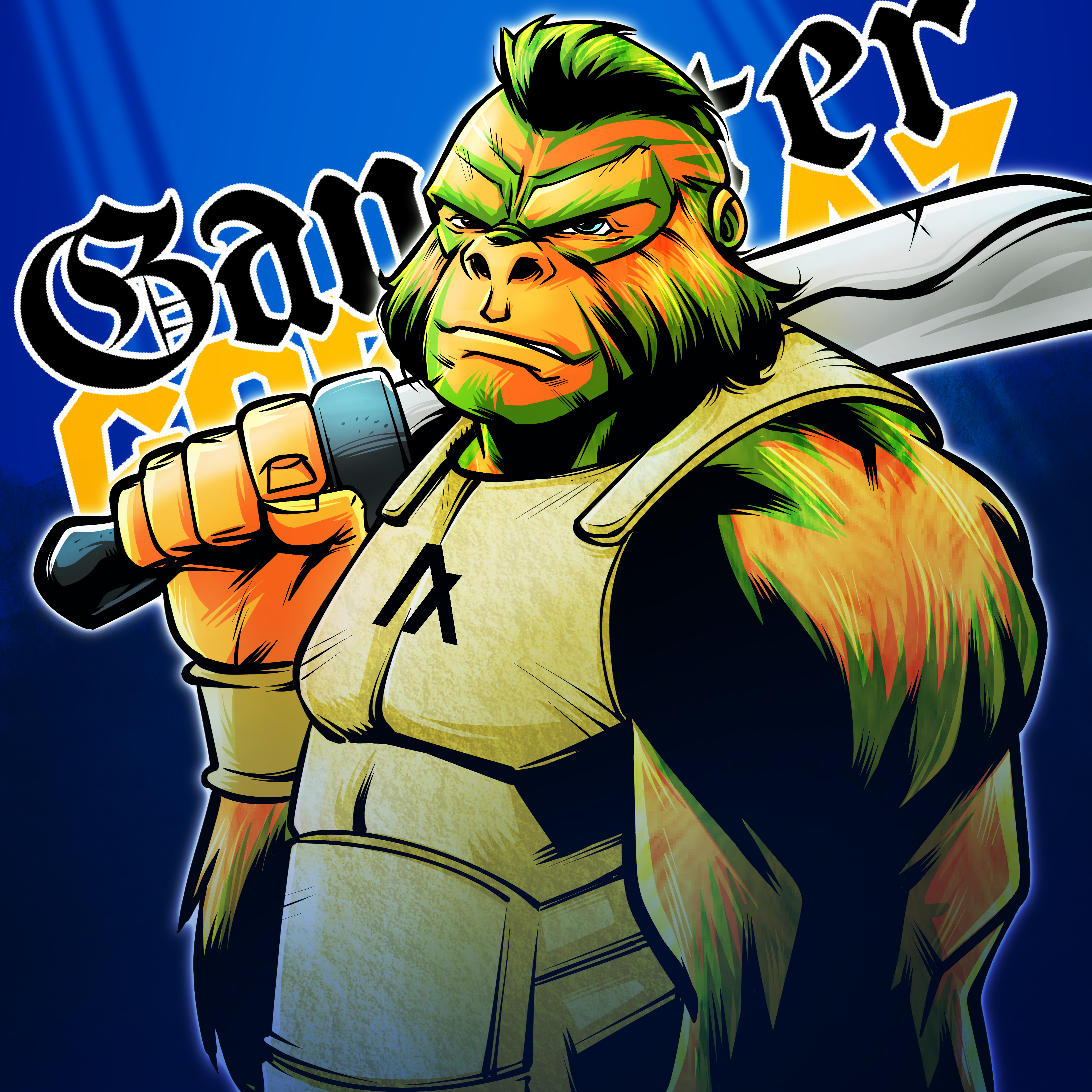 ALGO Gorilla Soldier NFT on Algorand