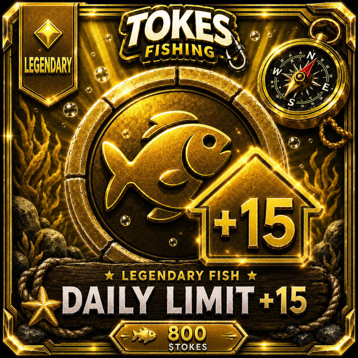 Tokes Fishing  NFT on Algorand