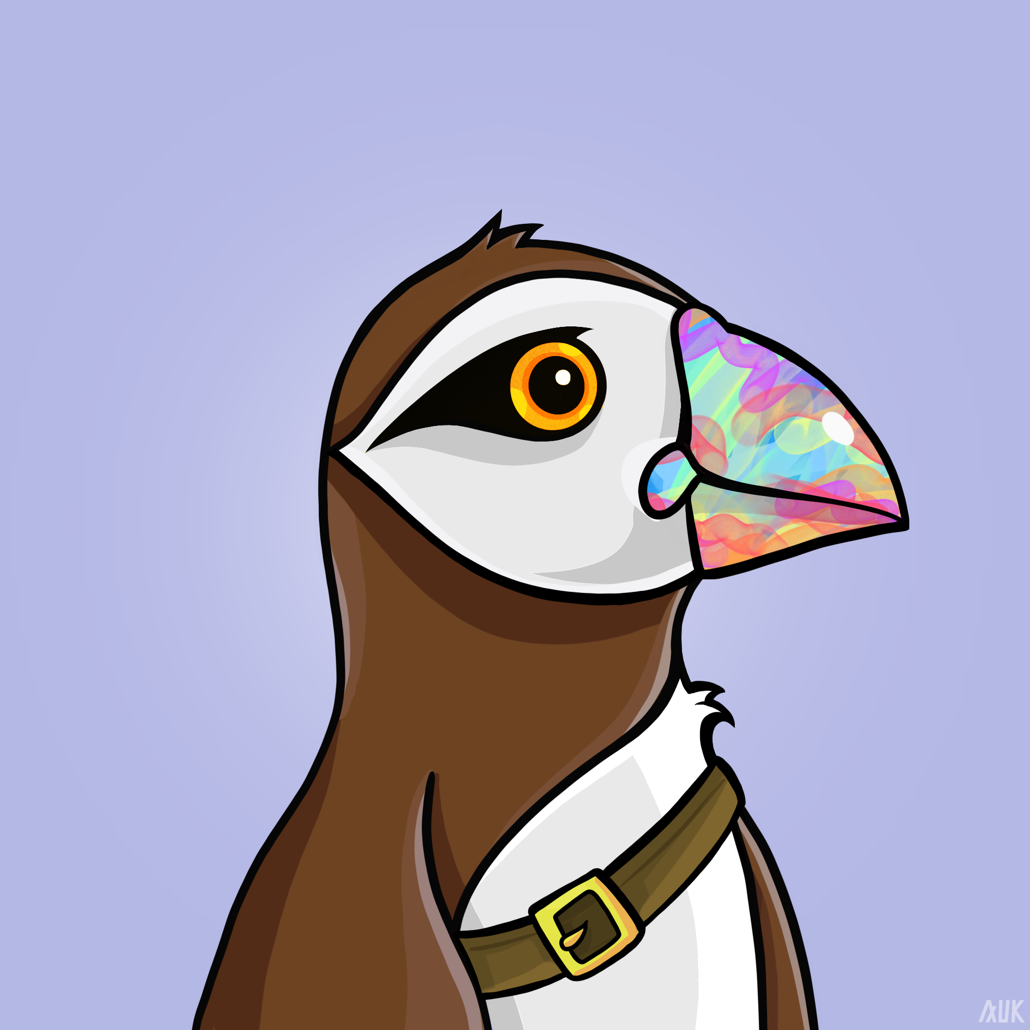 Poppin Puffins #1866 NFT on Algorand
