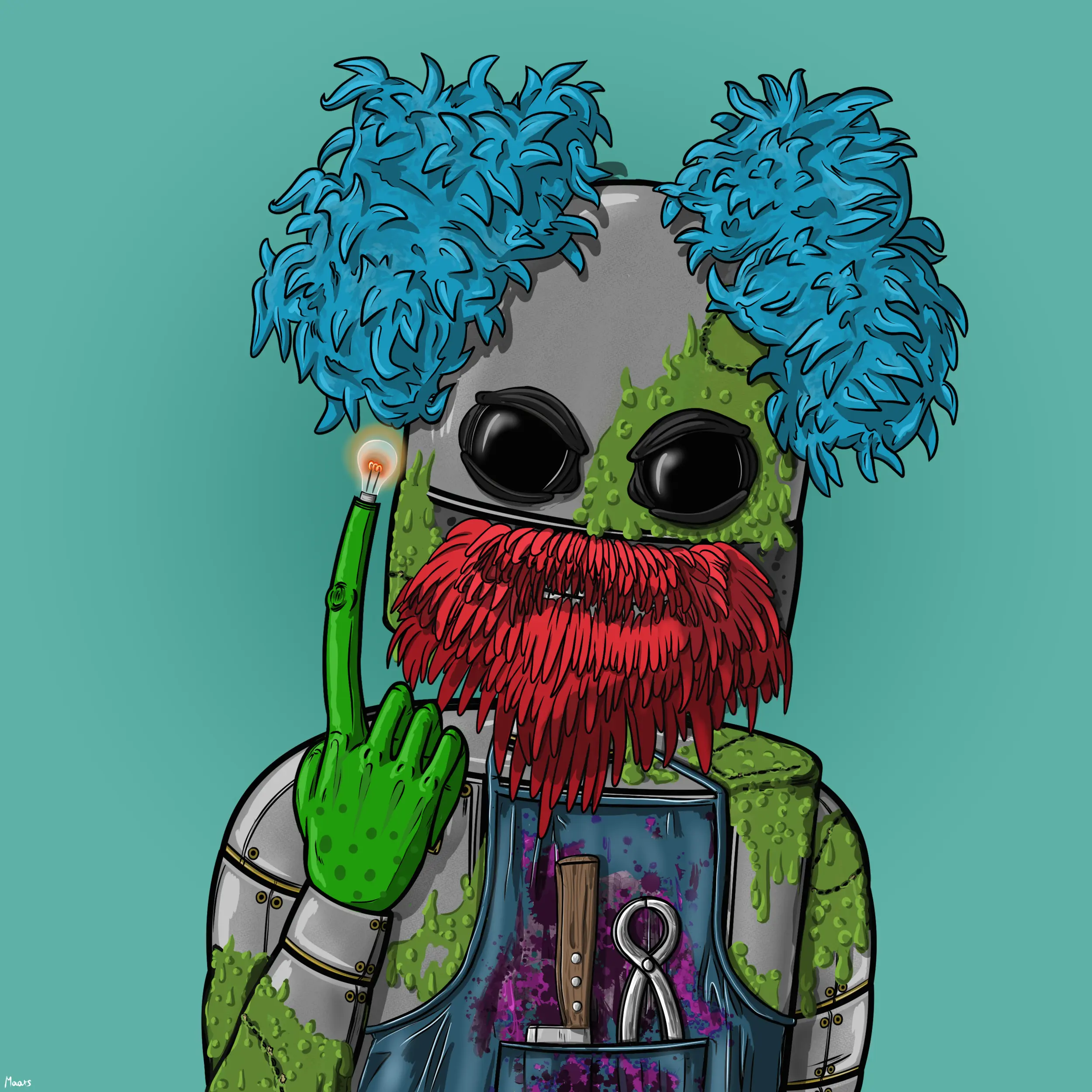Mental Marvin #847 NFT on Algorand