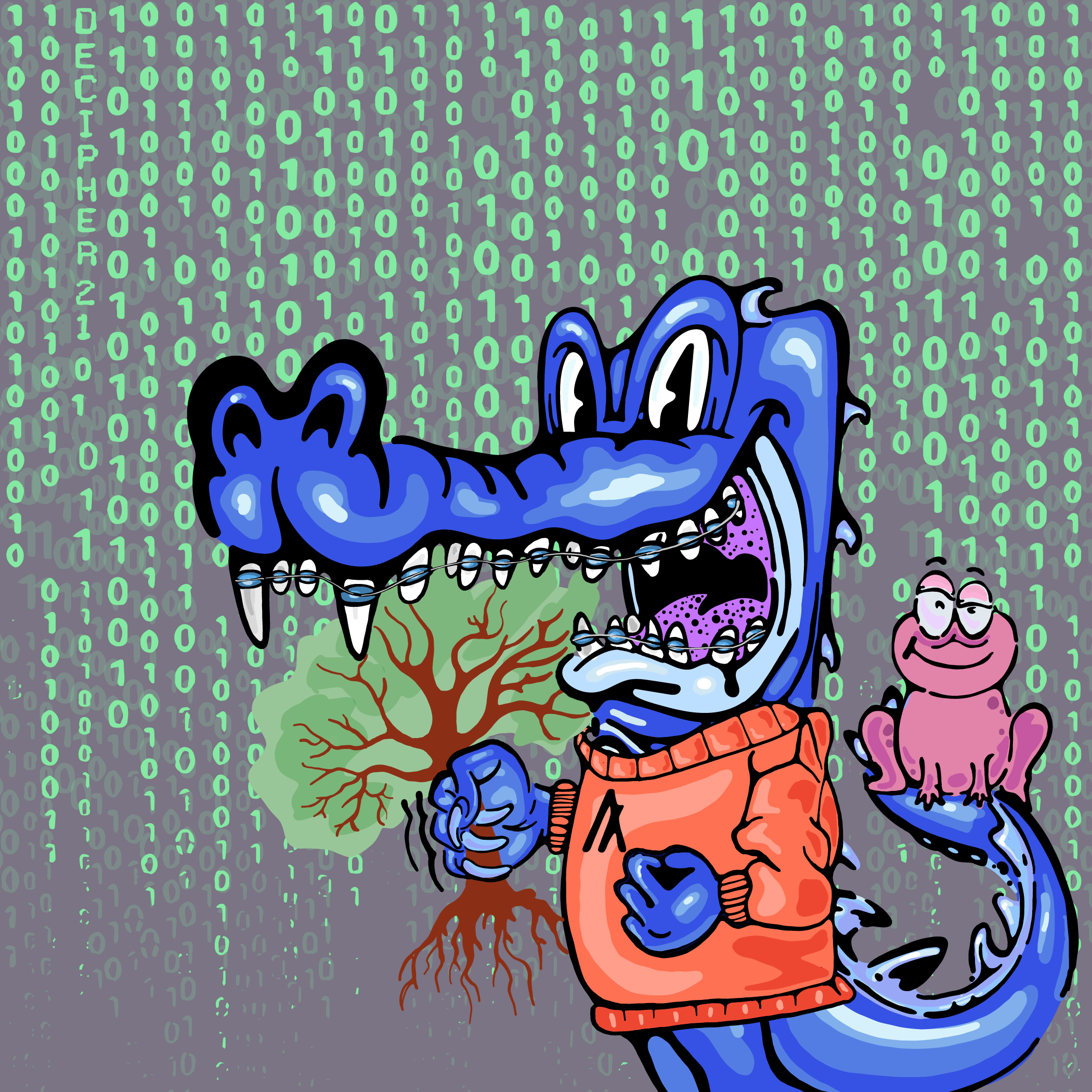 Algo Gator #879 NFT on Algorand
