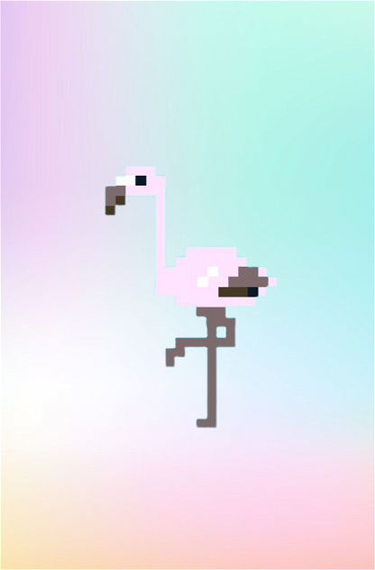 The Pastel Flamingo