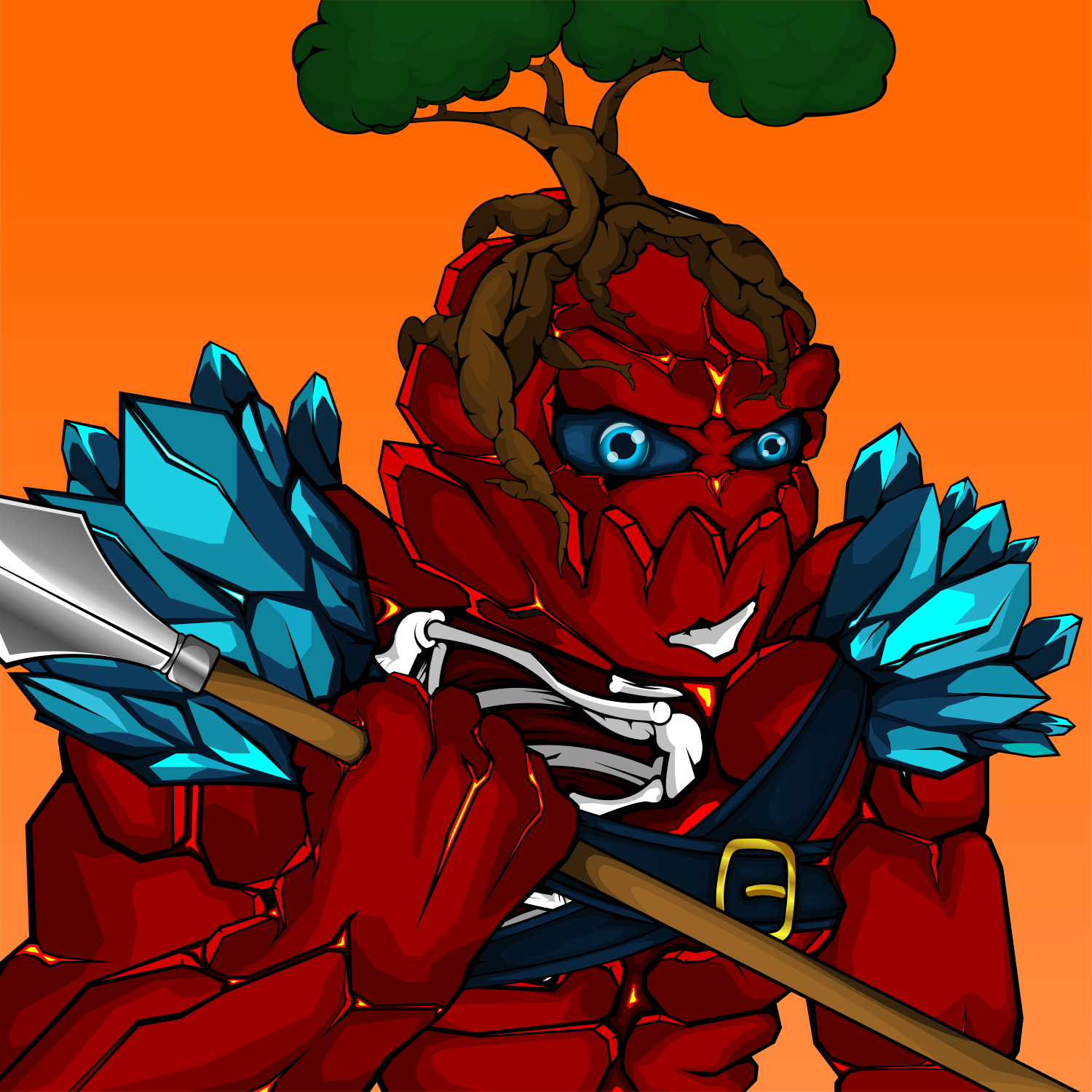 KRAX THE ALGOLEM 1065 NFT on Algorand