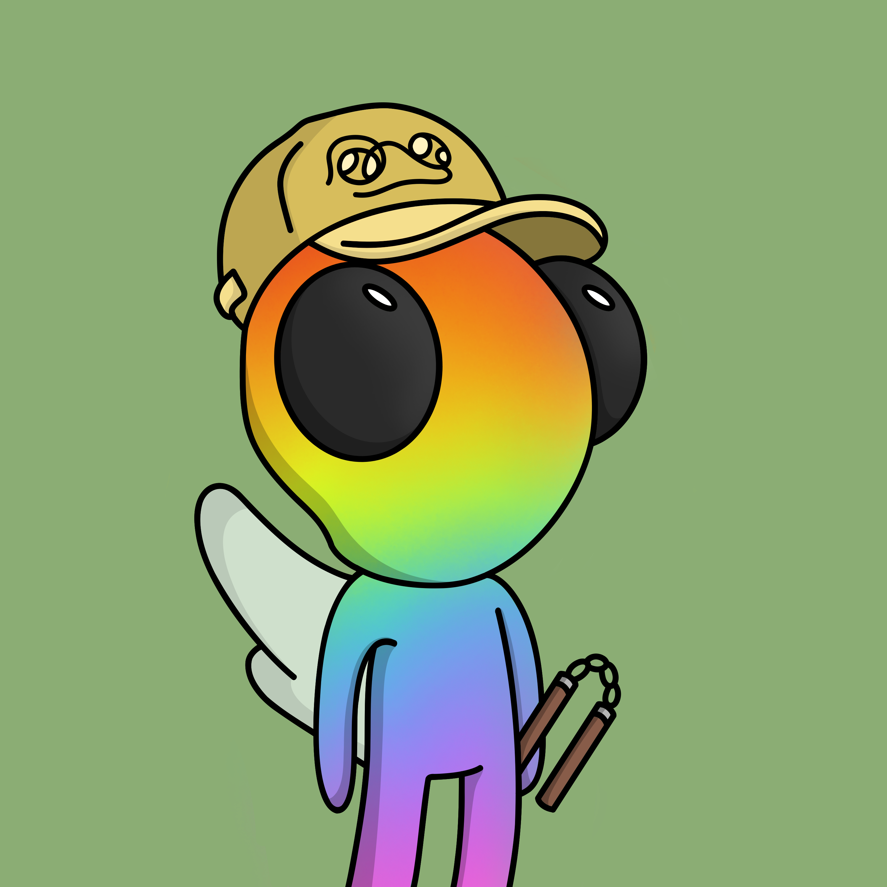 FLY FIGHTER 184 NFT on Algorand