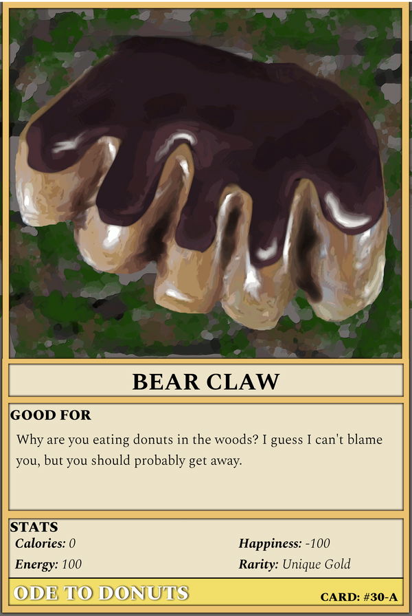 Image of #30-A Bear Claw (ANI)