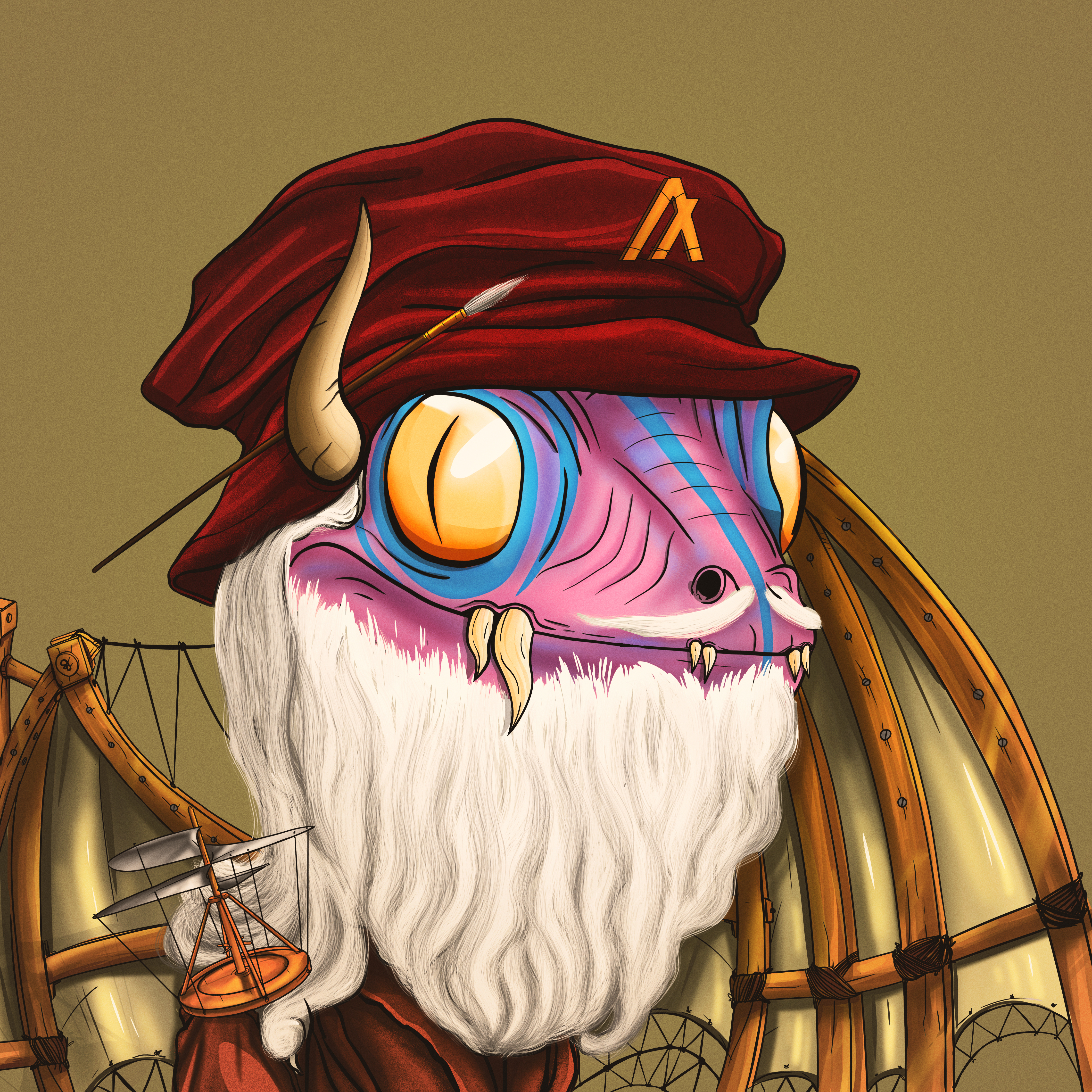 Wise Uncle 32 NFT on Algorand