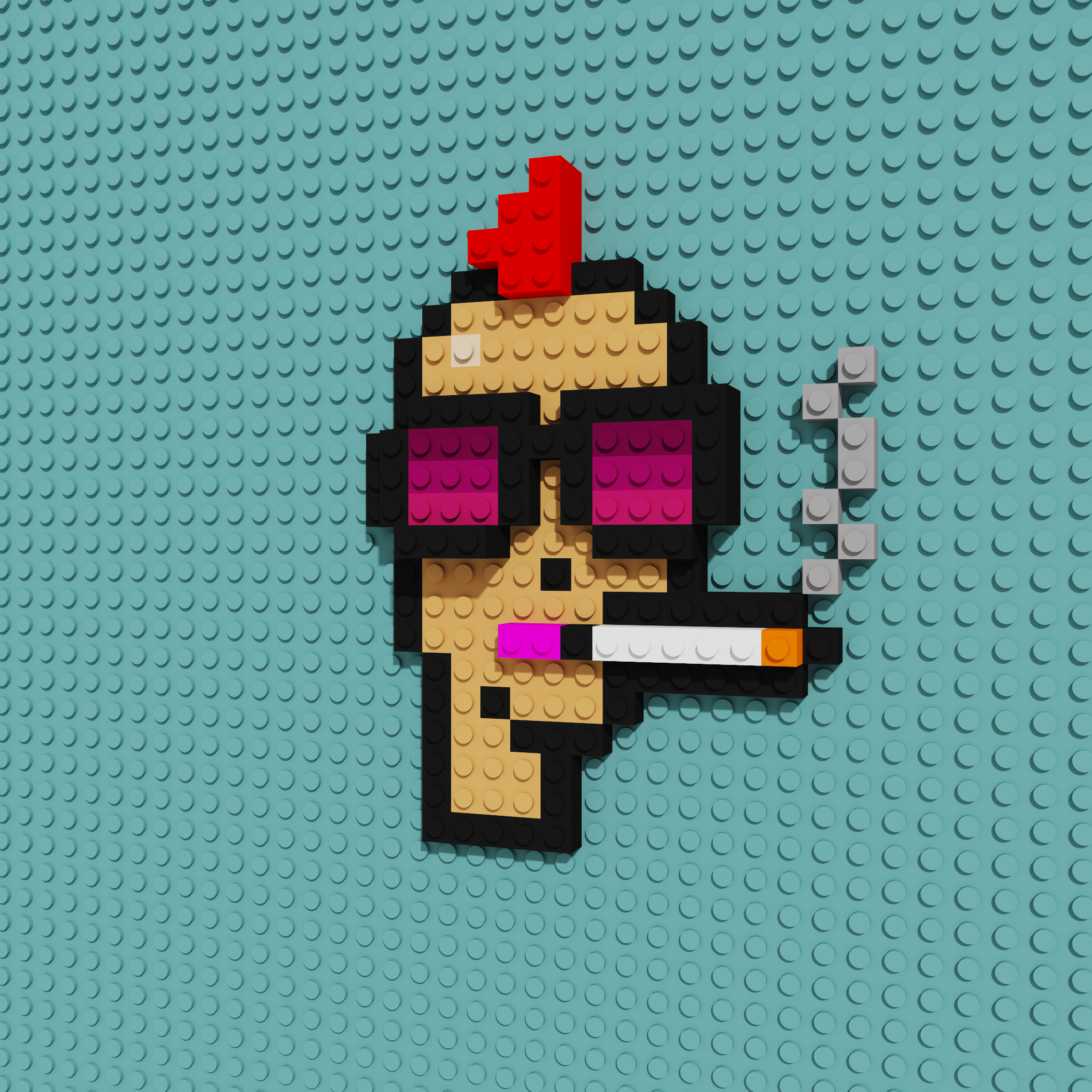 Lego Punks 203 NFT on Algorand