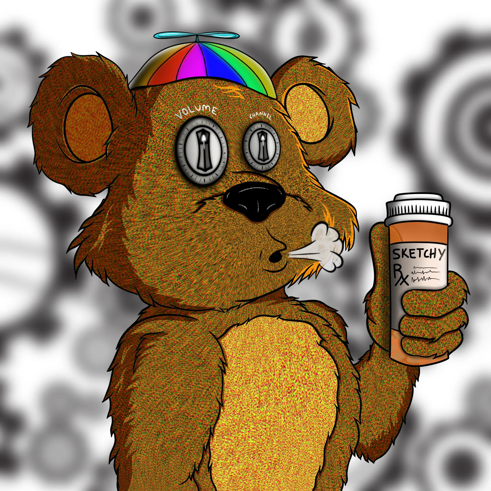 Sketchy Bears Gen2 #659 NFT on Algorand