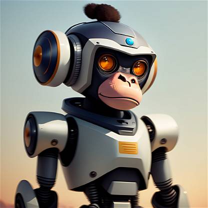 Robot Monkey 04