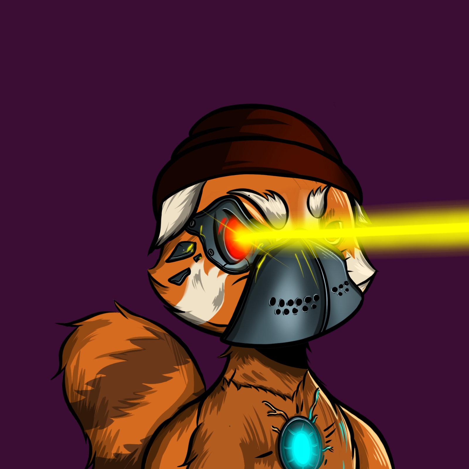Algo Red Panda 033 NFT on Algorand