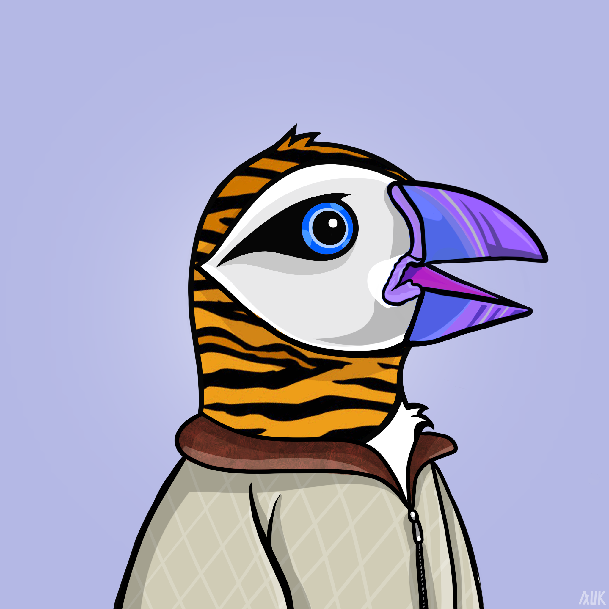 Poppin Puffins #5323 NFT on Algorand