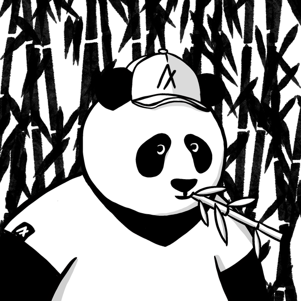 An image of Pandalgo black & white #07