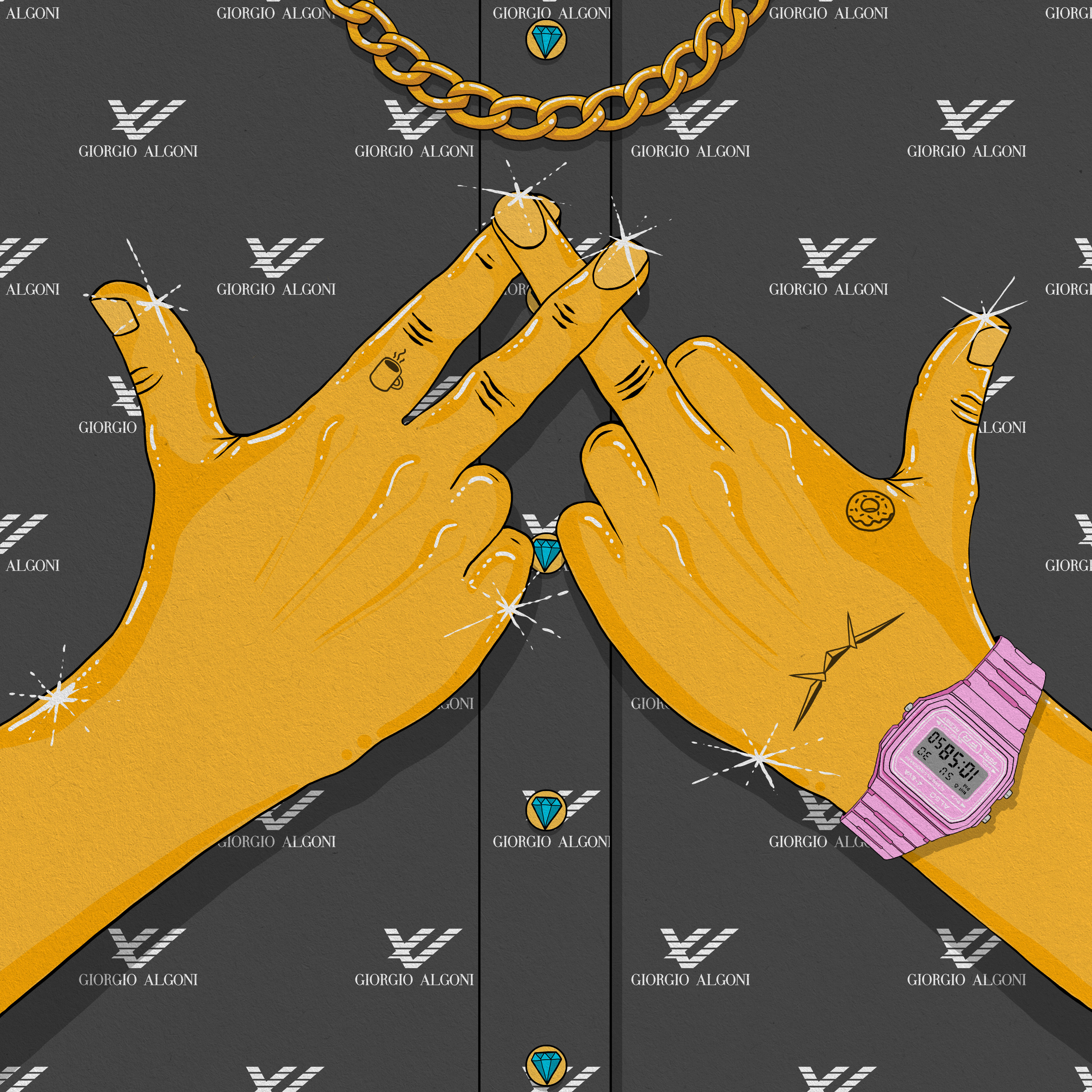 Algo Hands #0255 NFT on Algorand