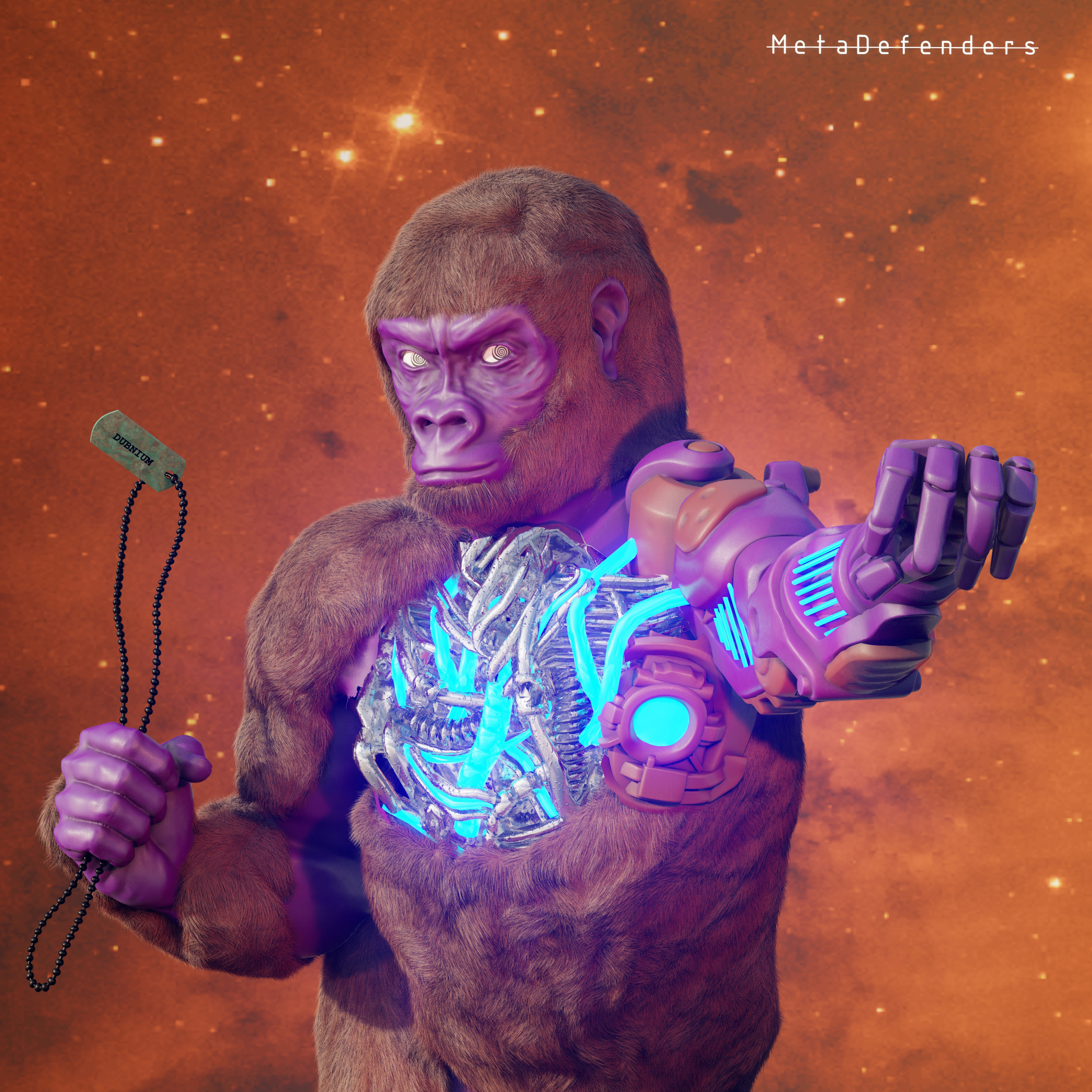 MetaDefender#28 NFT on Algorand