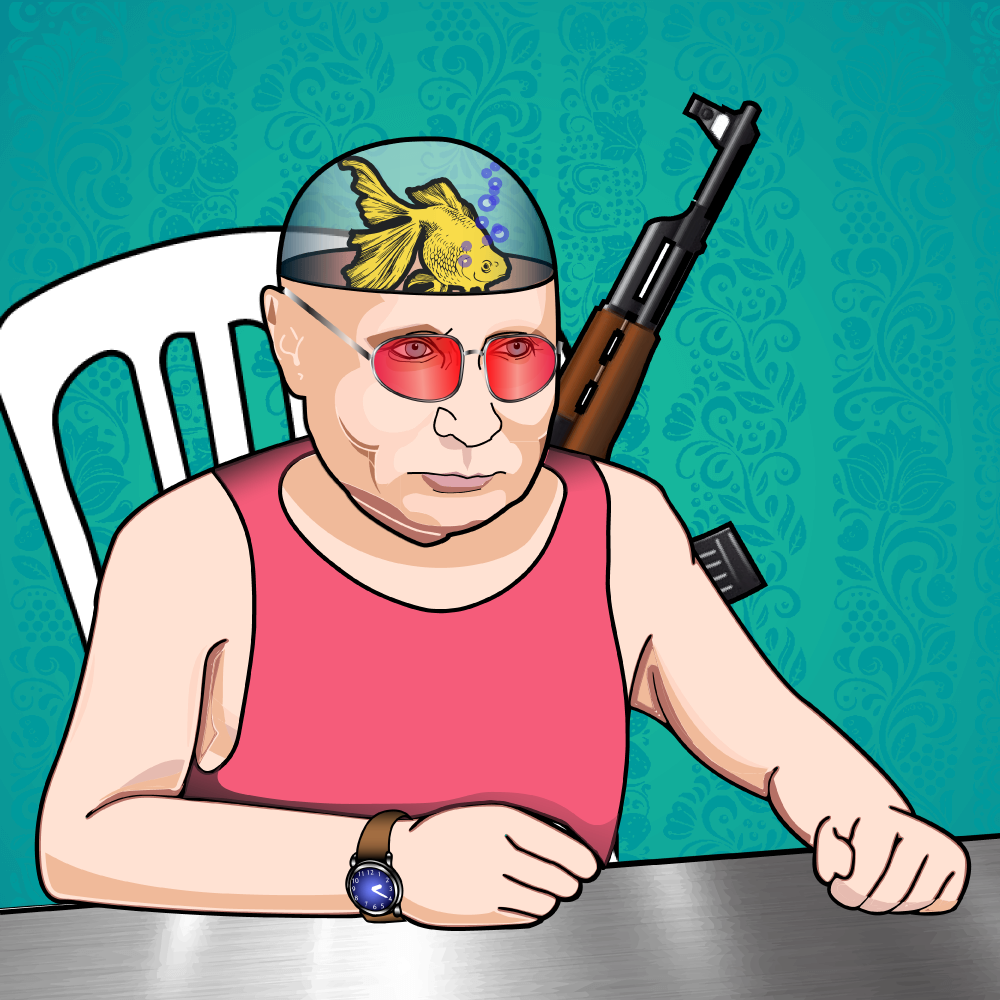 Dead Putin Society #341 NFT on Algorand