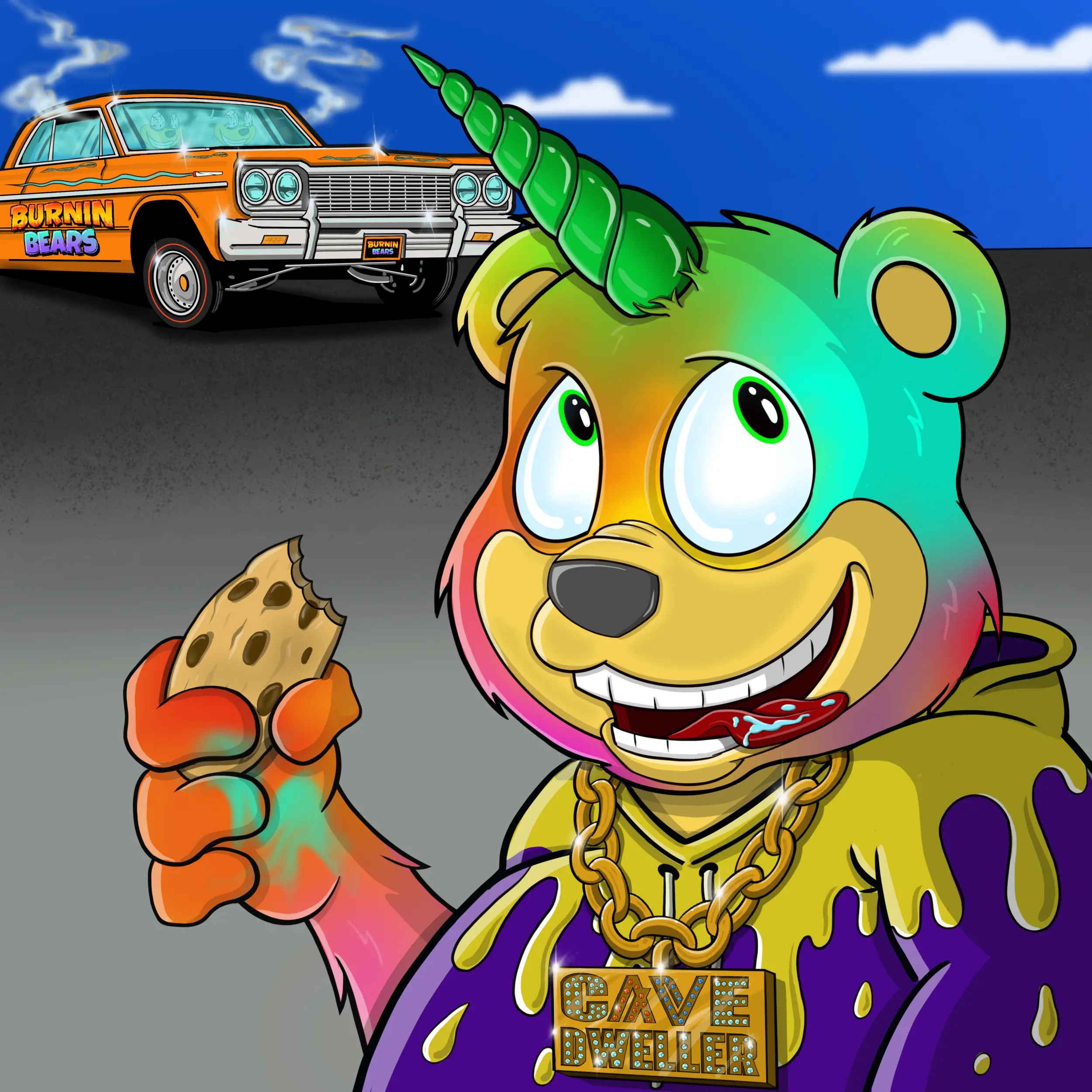 Burnin Bears #994 NFT on Algorand