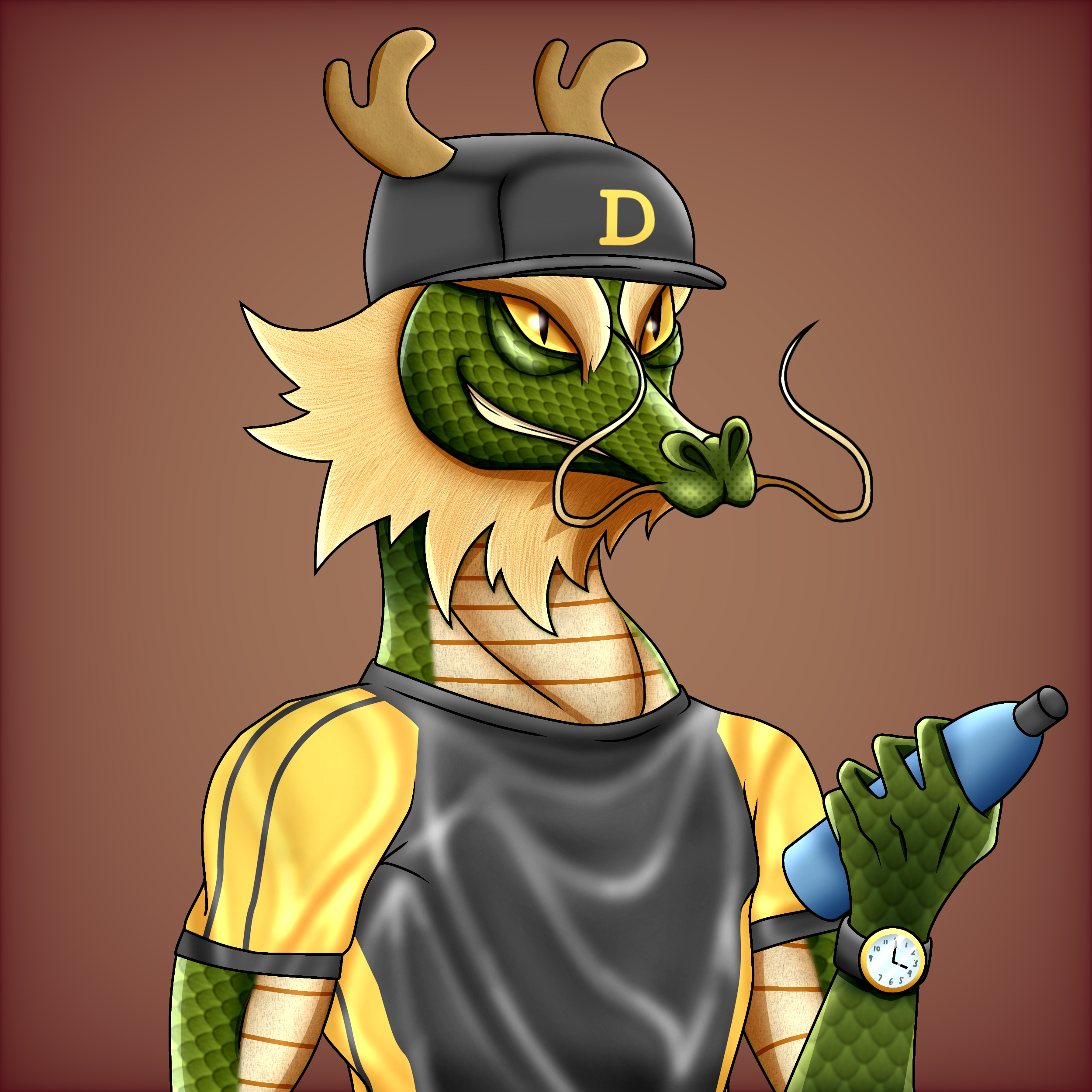 LuckyDraco #9 NFT on Algorand