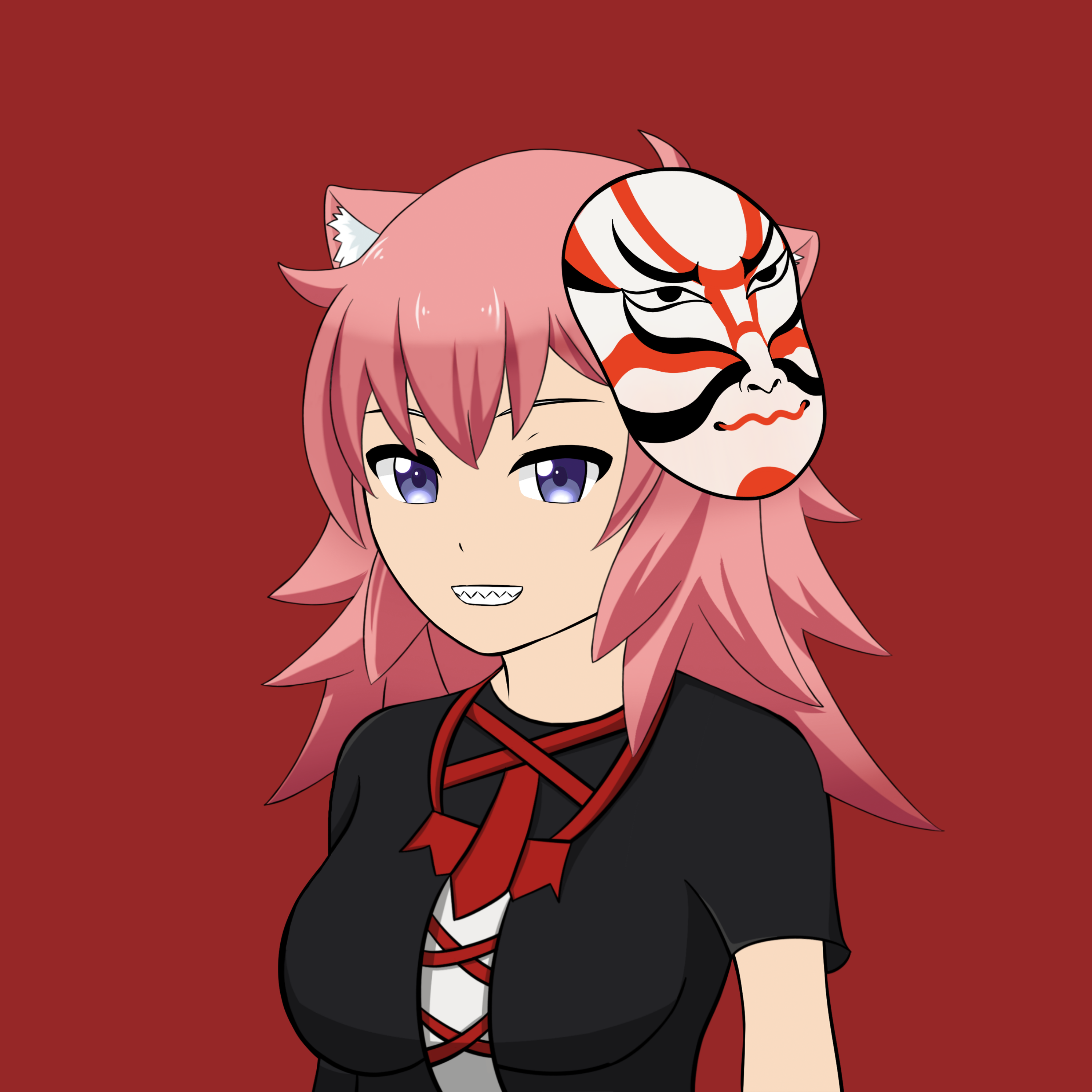 Catgirl Crew #255 NFT on Algorand