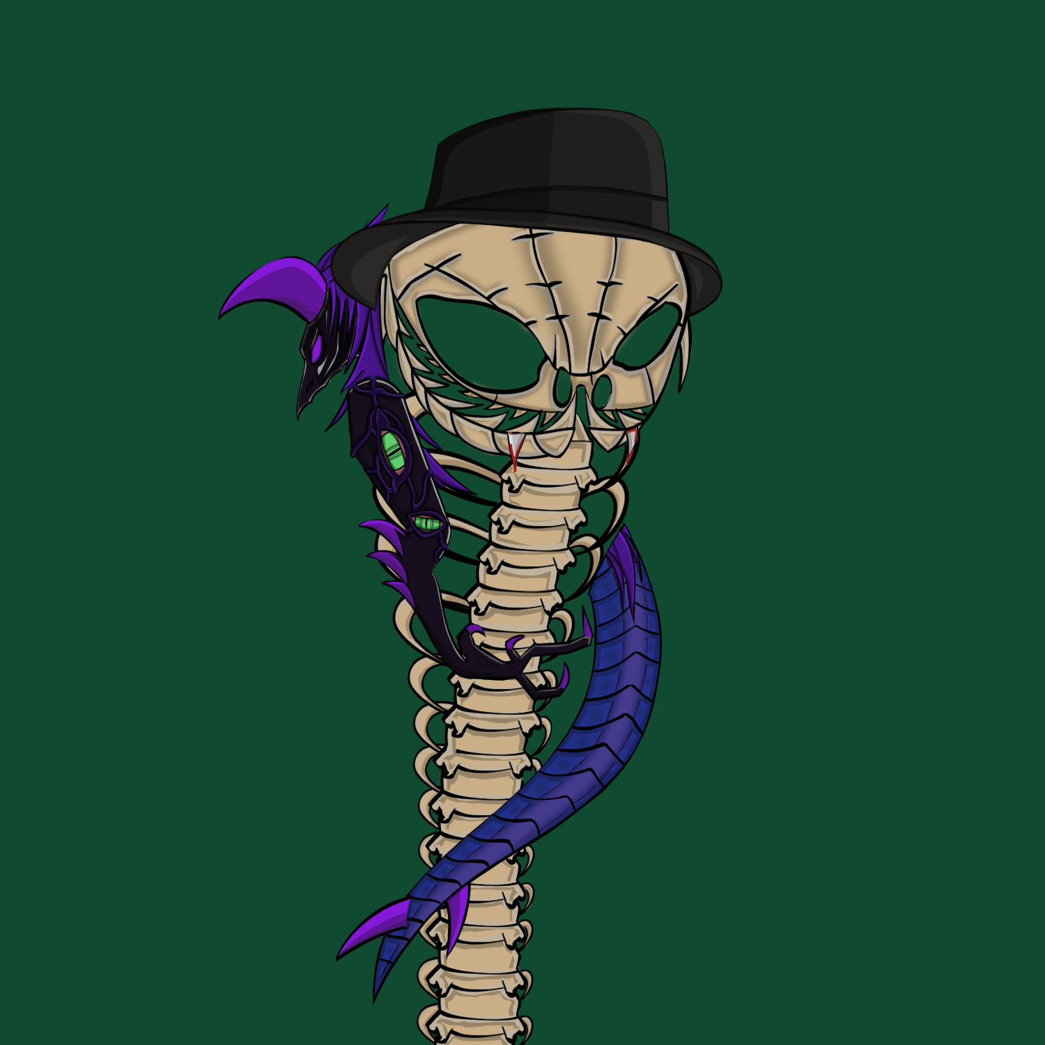 The Snake Cartel #498 NFT on Algorand