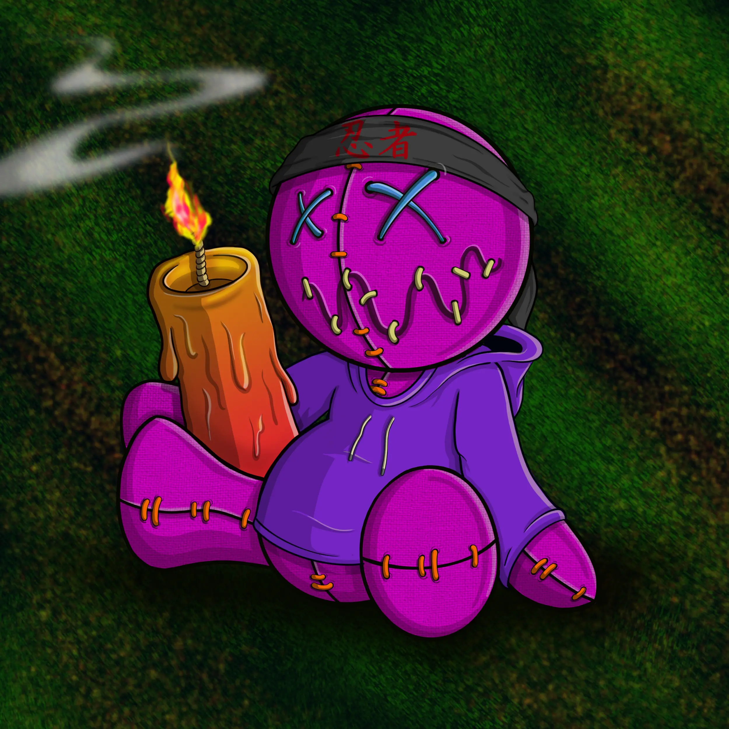 Trippy Stitch #747 NFT on Algorand